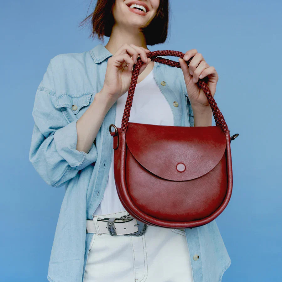 Portage Leather Crossbody Bag as a Travel Crossbody Bag by Latico Leathers