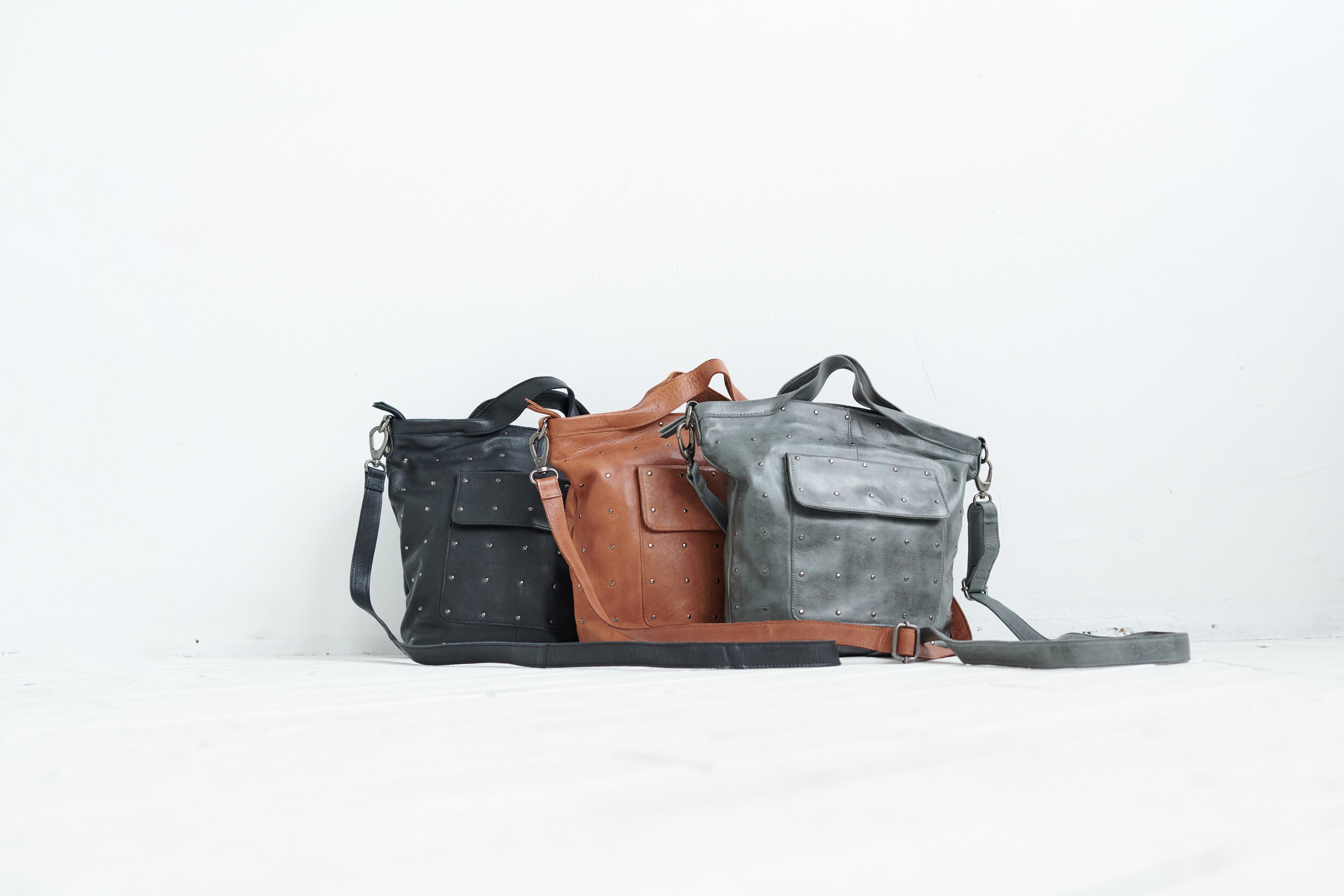Studded Leather Bags