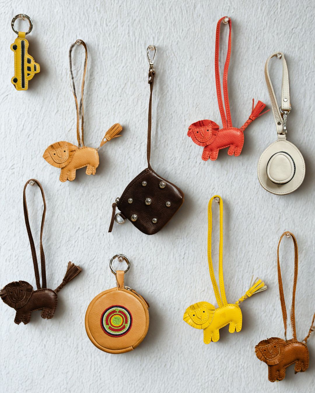 Leather Bag Charms