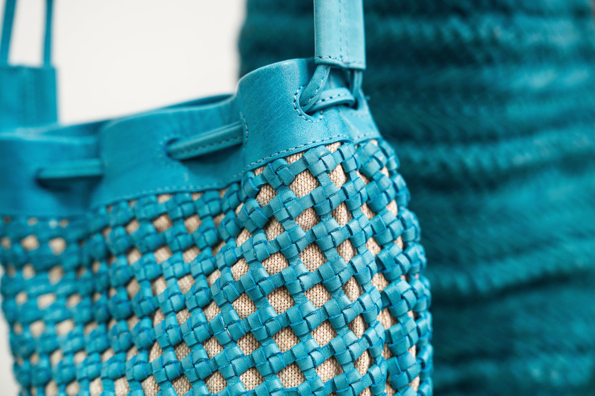 Turquoise Leather Bags | Full-Grain Wallets & More