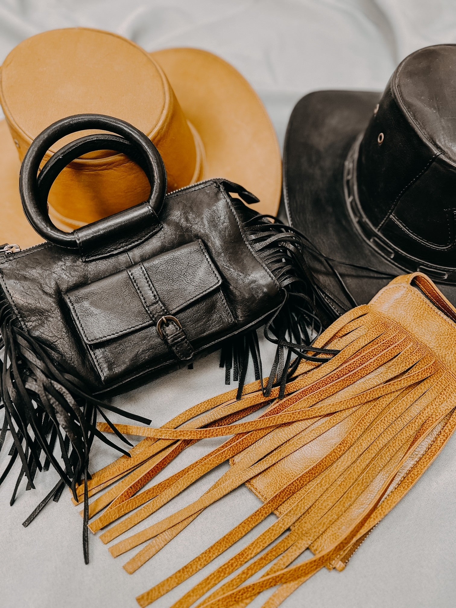 Fringe Leather Bags