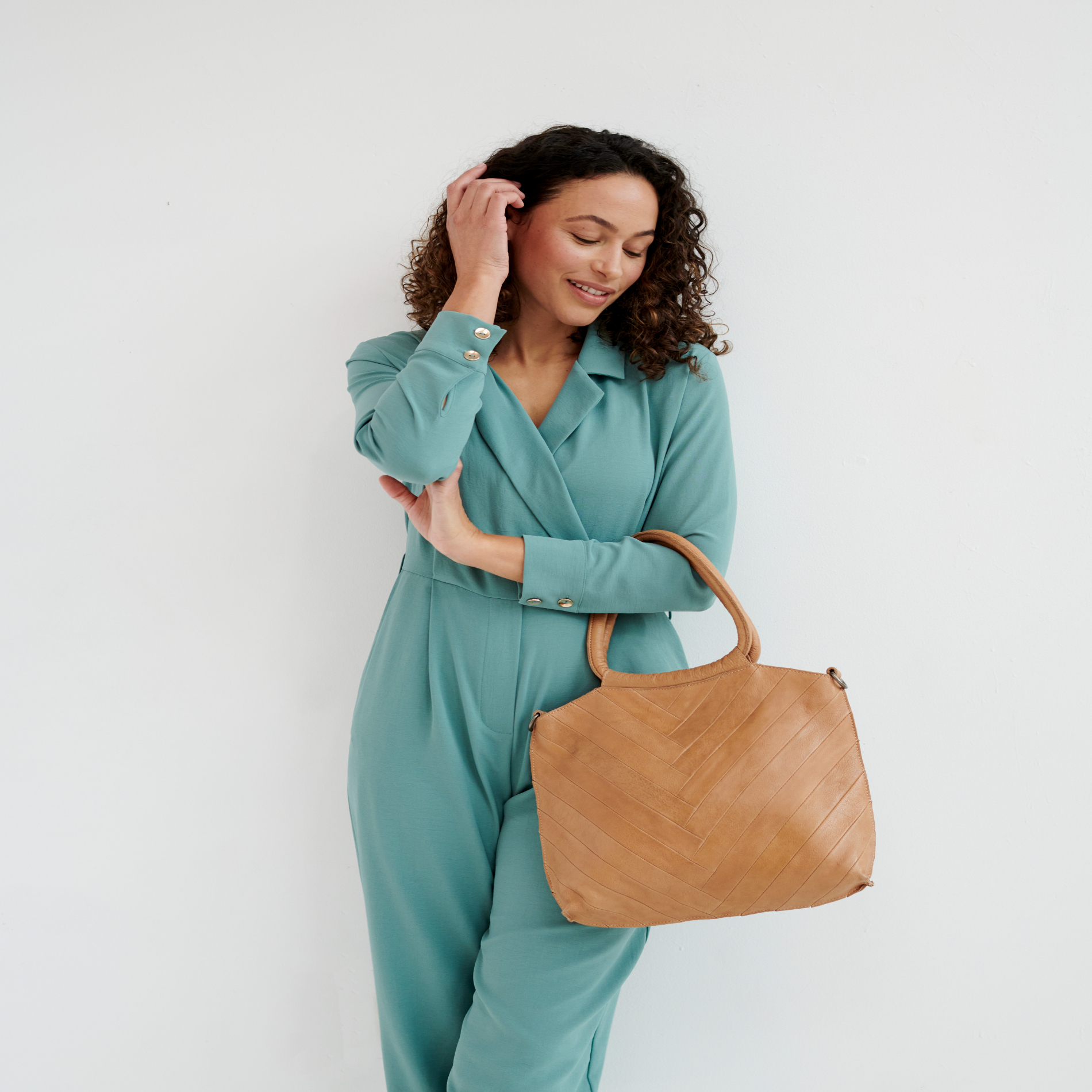 Sand Leather Bags