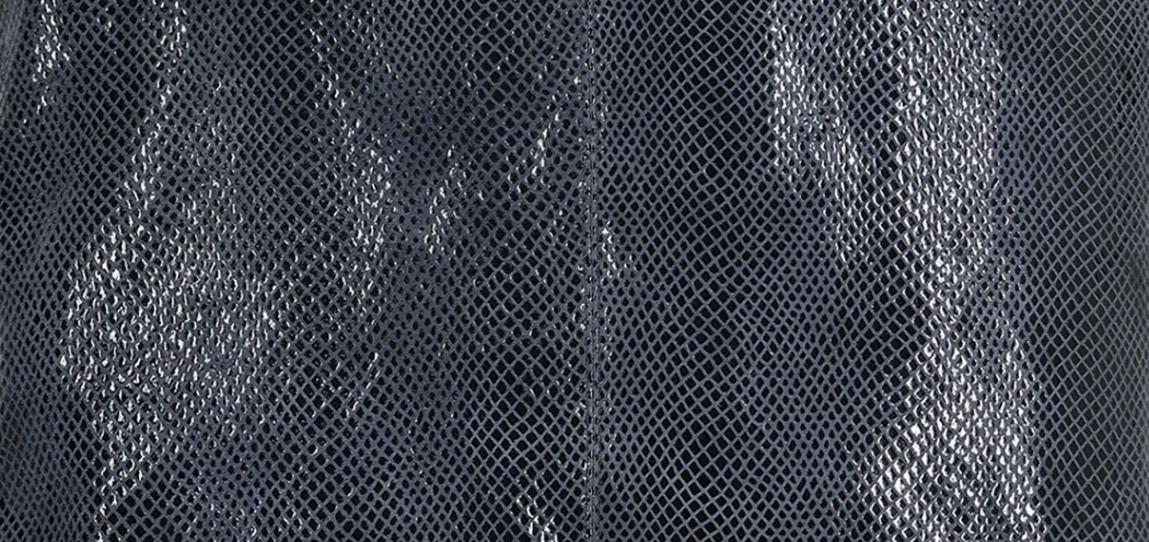 Steel Foil Leather Handbags