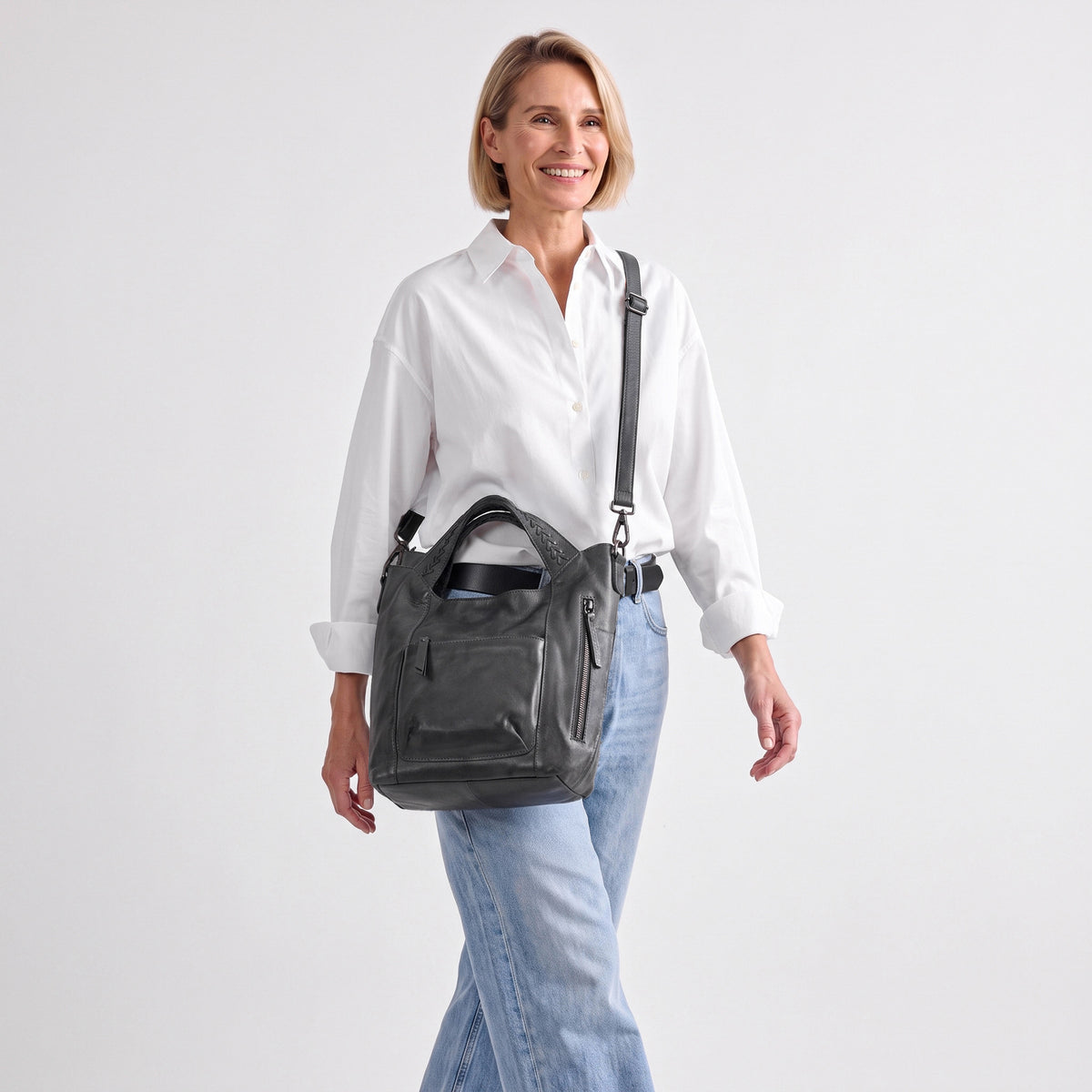 Mason Leather Crossbody Bag - Latico Leathers