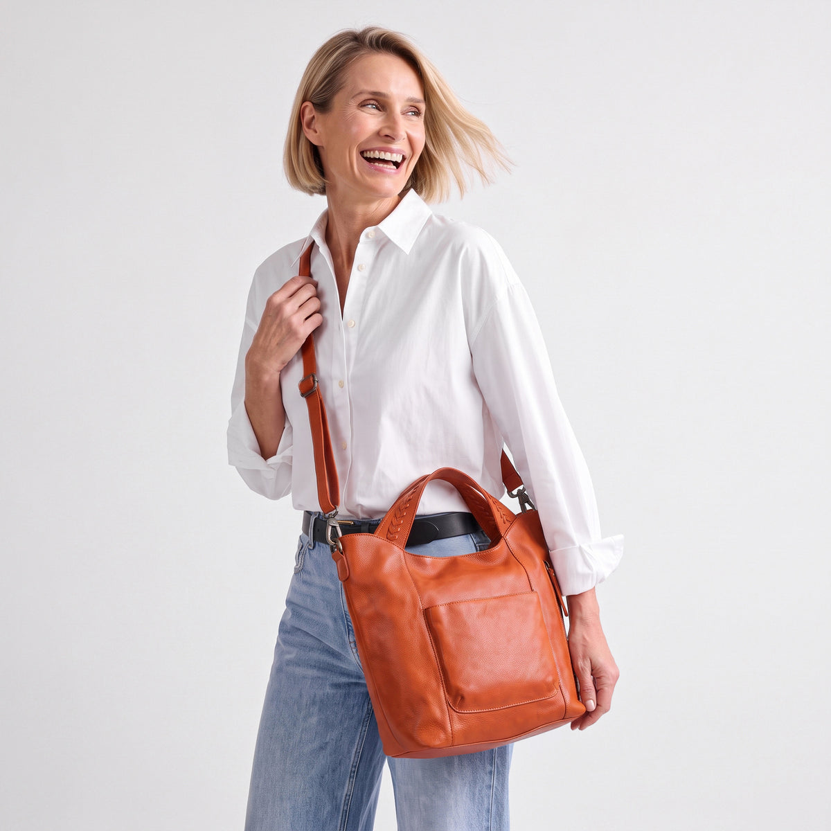 Mason Leather Crossbody Bag - Latico Leathers