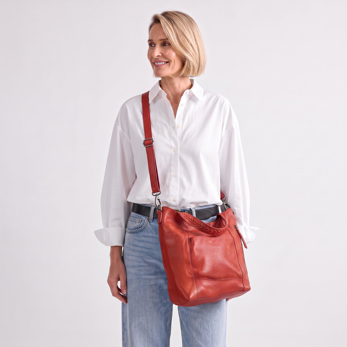 Mason Leather Crossbody Bag - Latico Leathers
