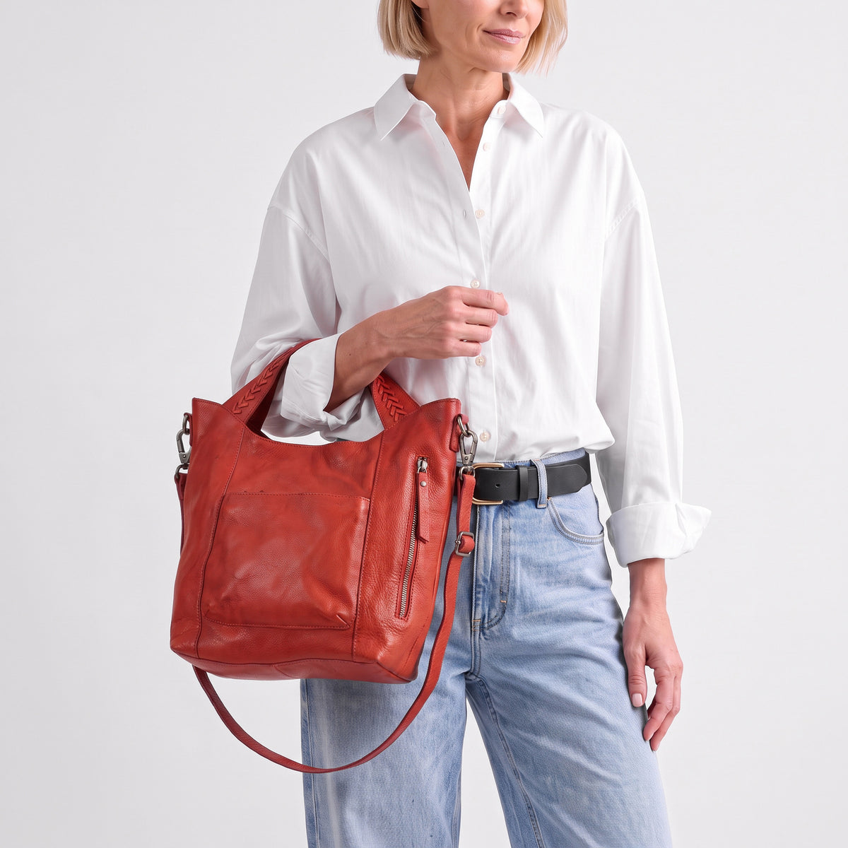 Mason Leather Crossbody Bag - Latico Leathers