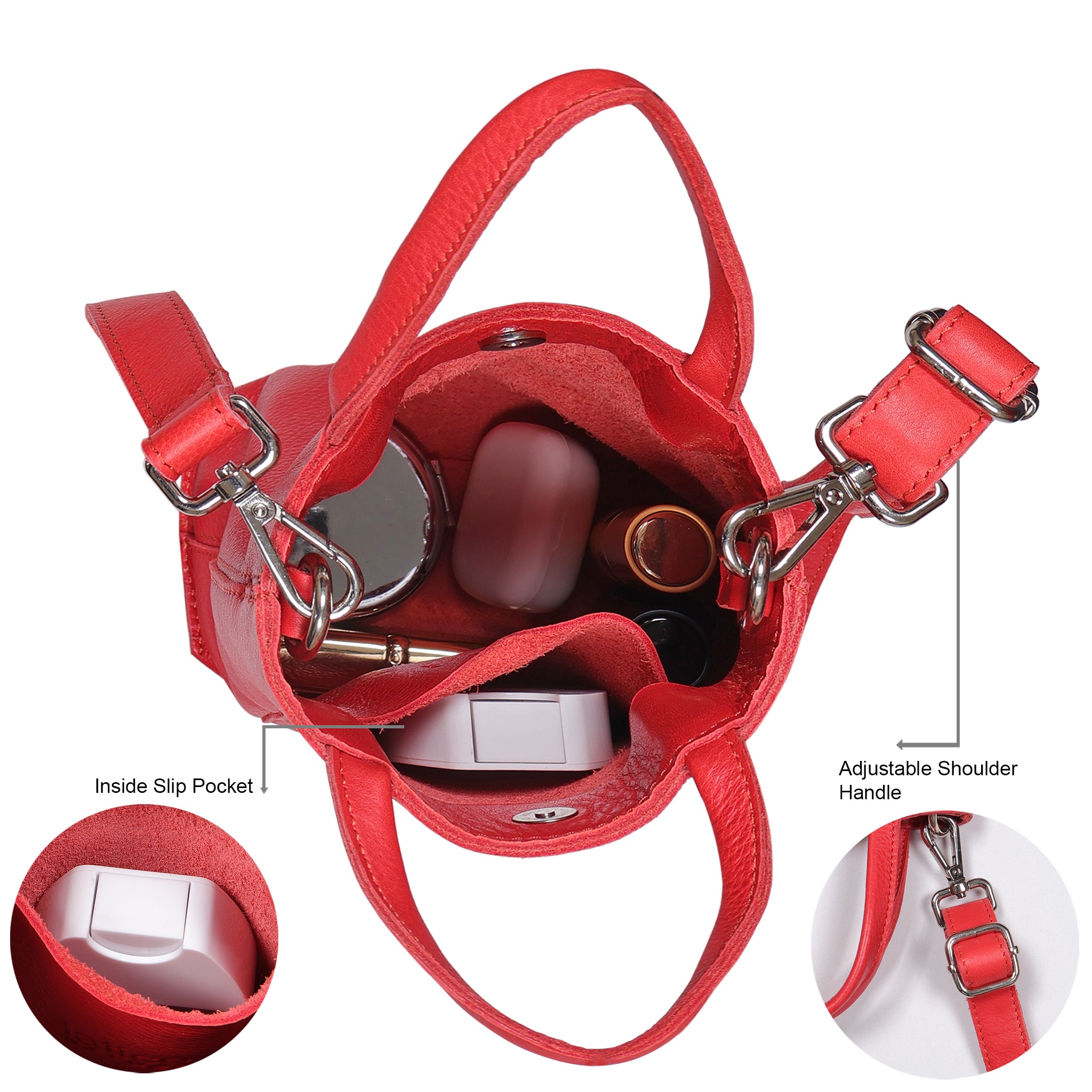 Fay Leather Crossbody