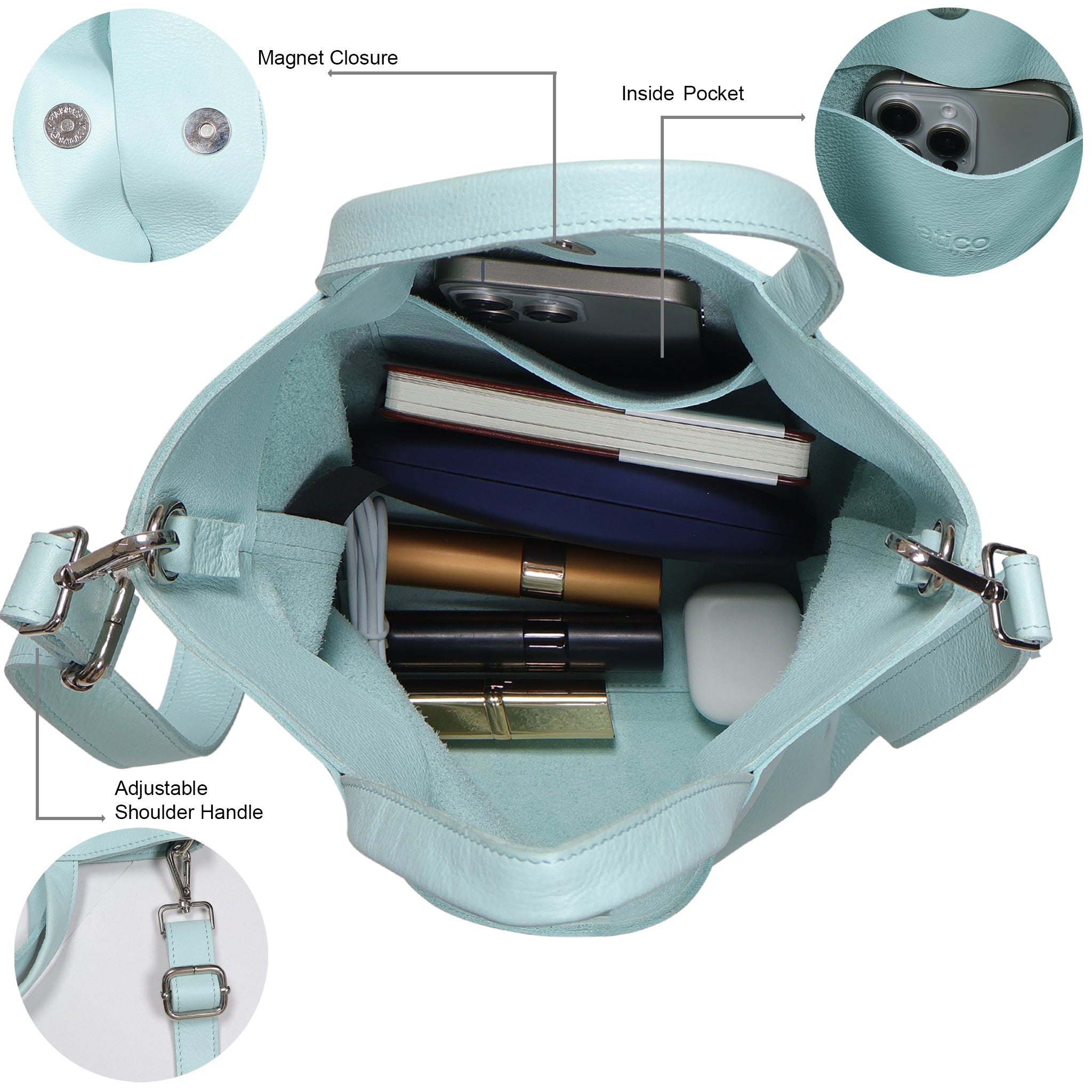 Fiona Leather Crossbody