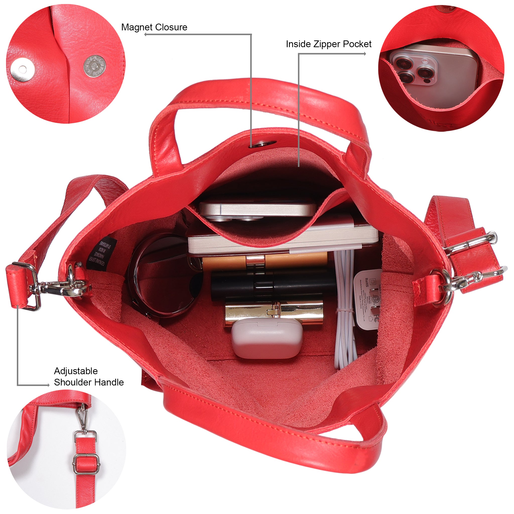 Fiona Leather Crossbody