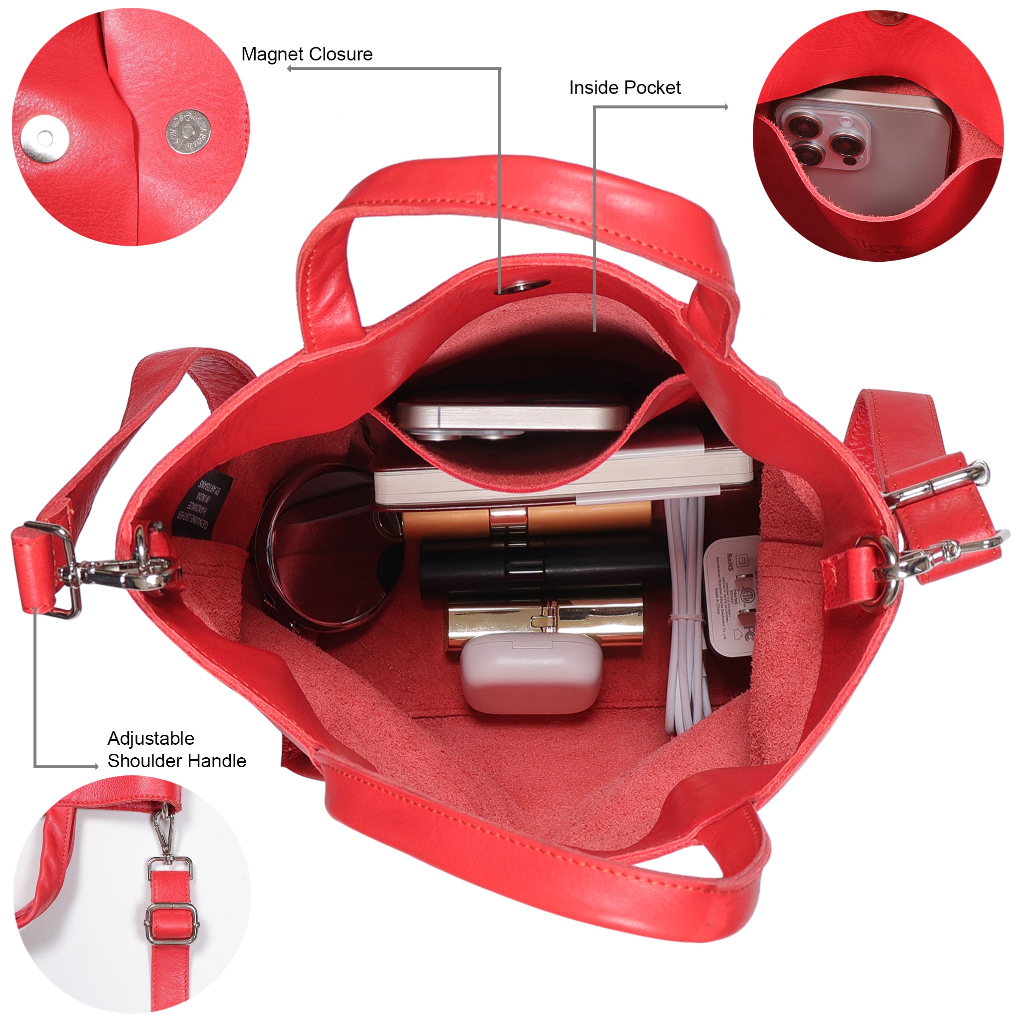 Fiona Leather Crossbody