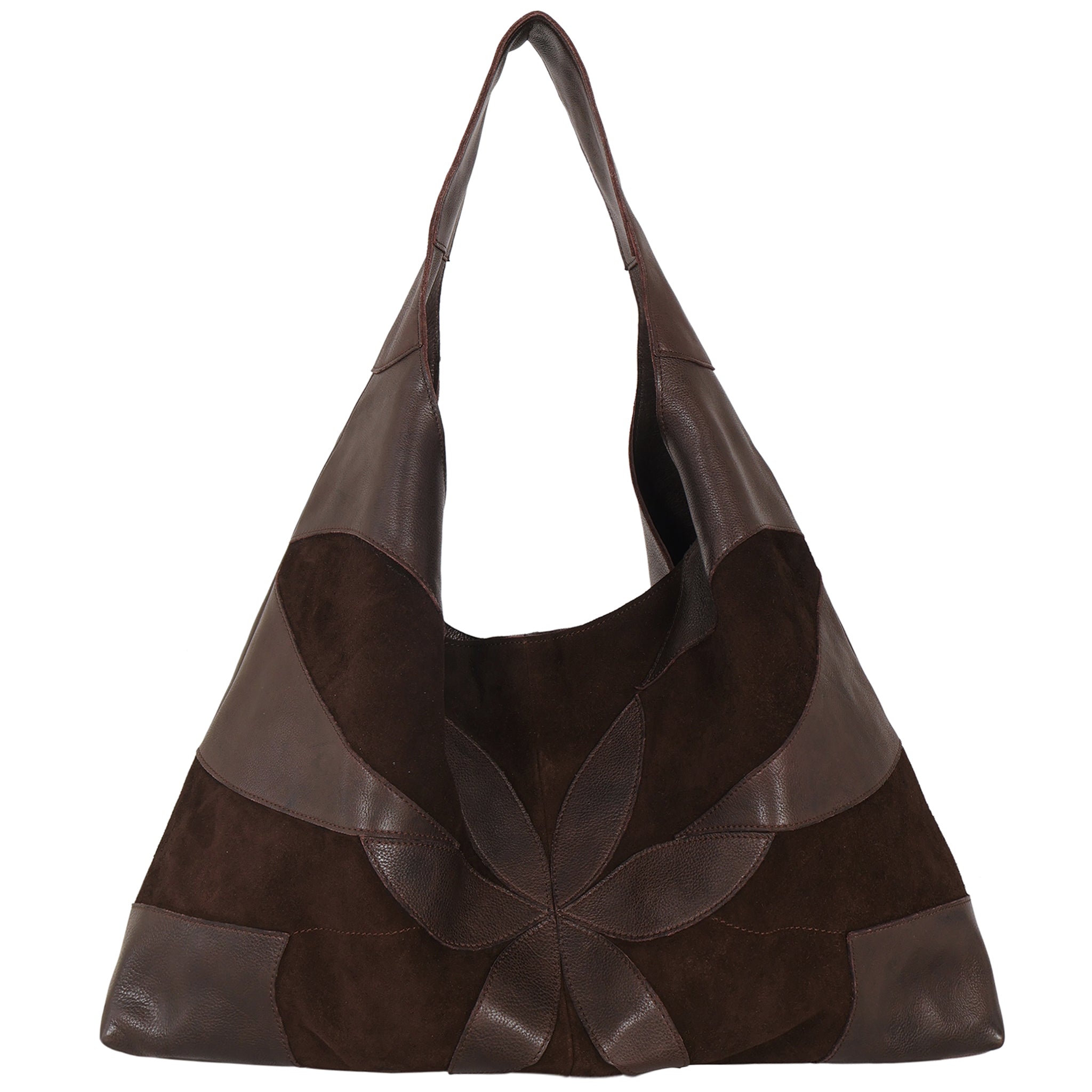 Lindsey Suede Leather Tote Bag