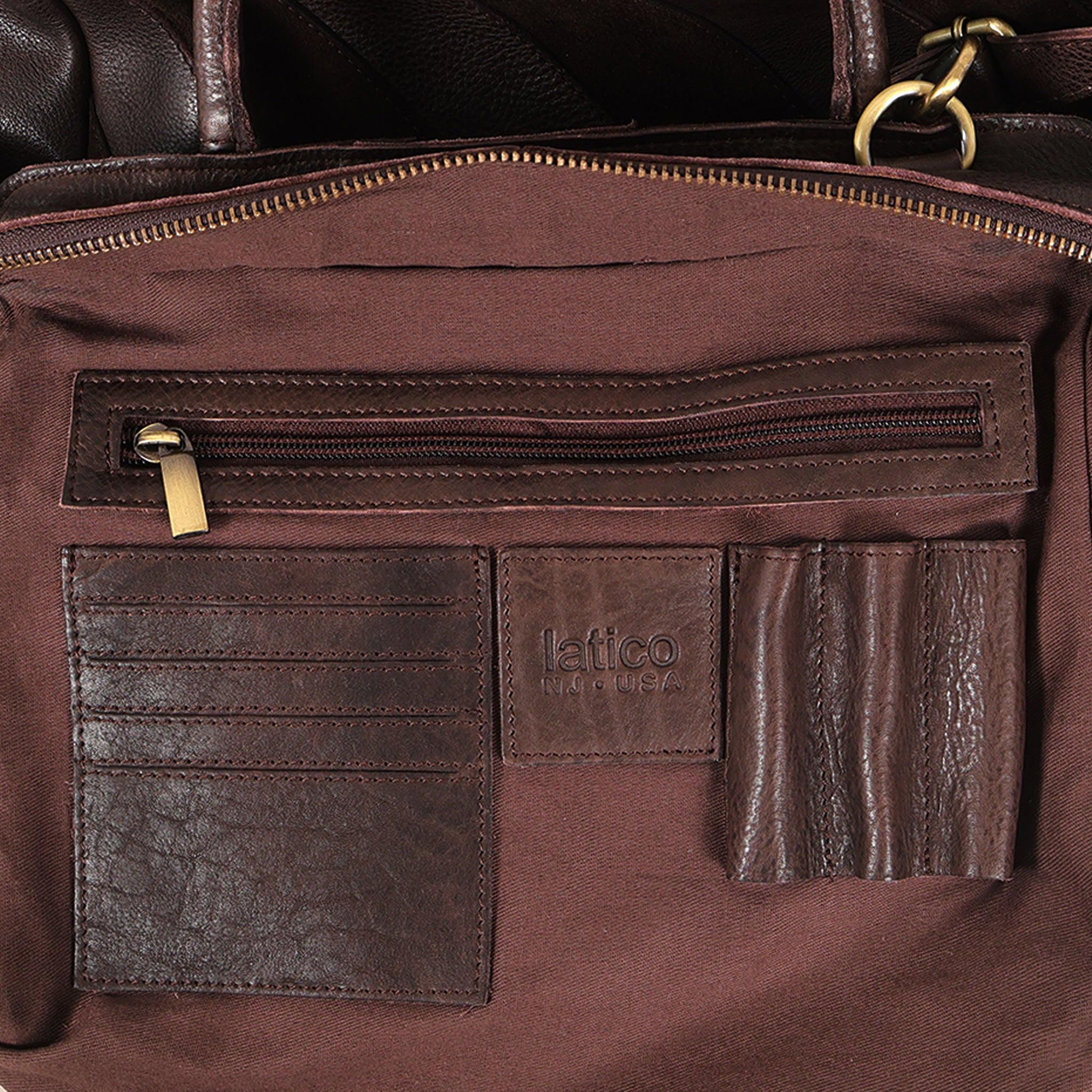 James Suede Leather Crossbody Bag