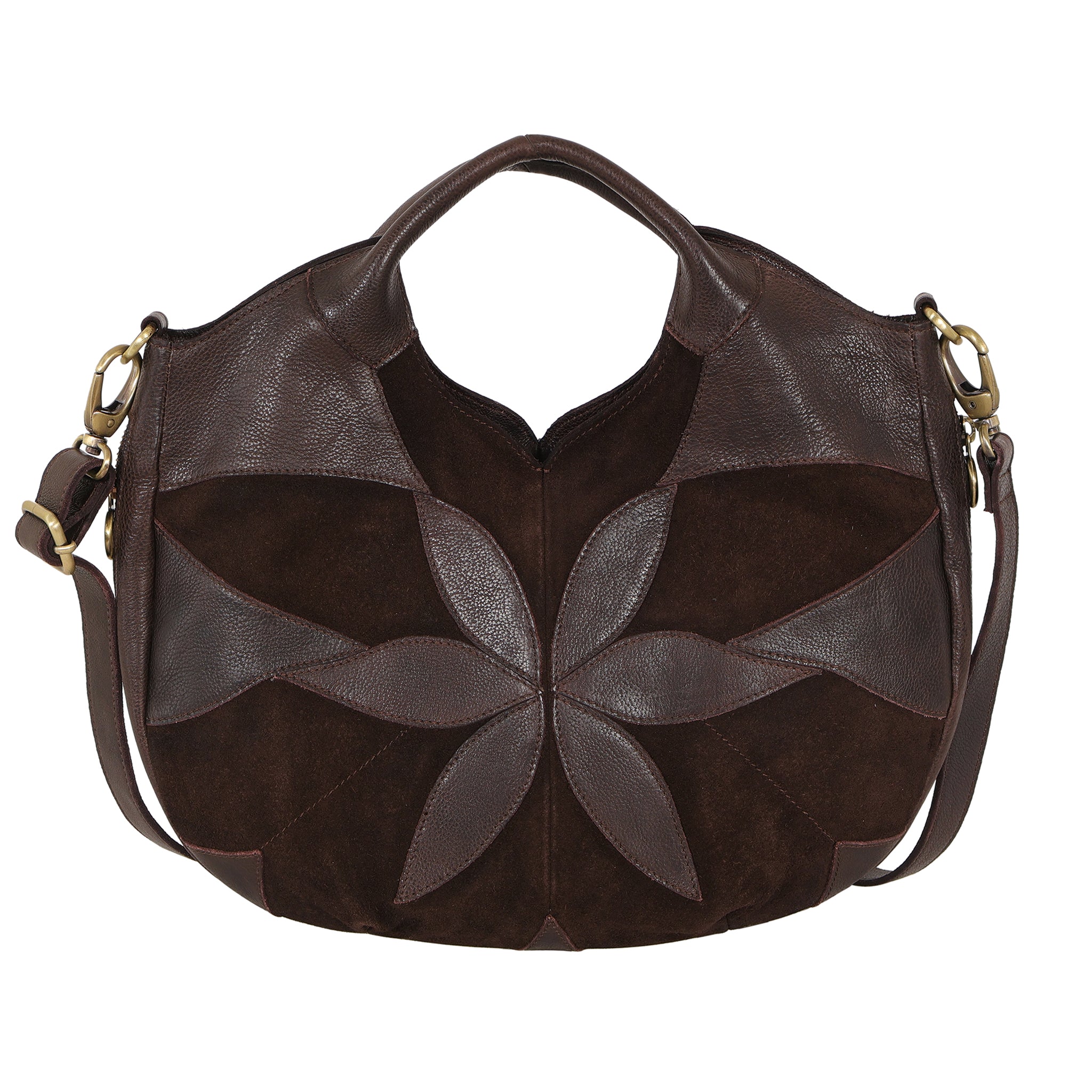 Darby Suede Leather Crossbody Bag