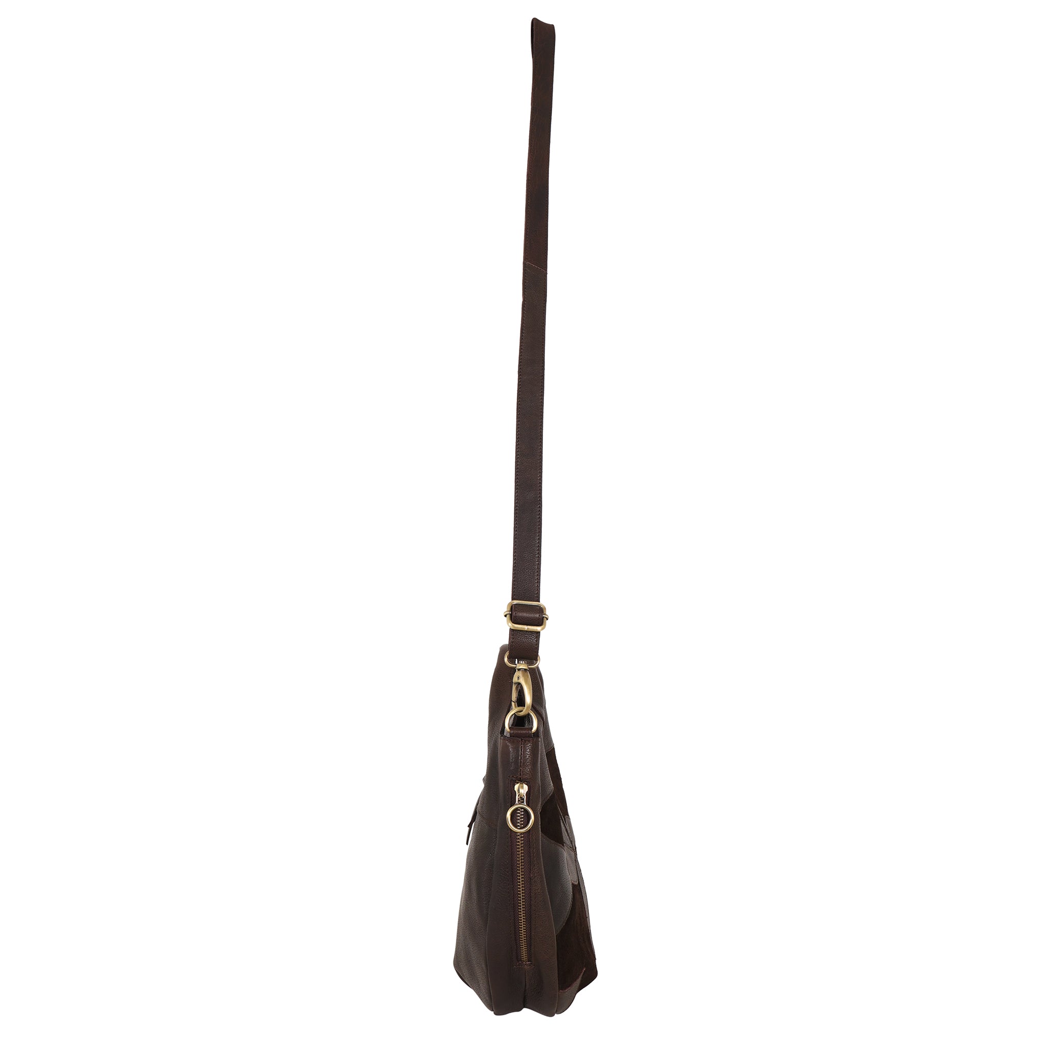 Darby Suede Leather Crossbody Bag