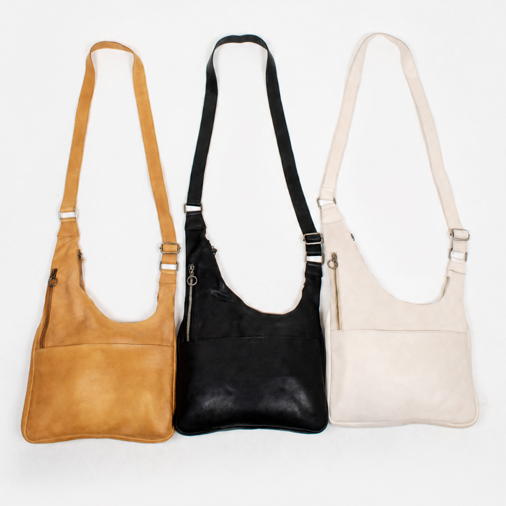 Alta Leather Crossbody Bag