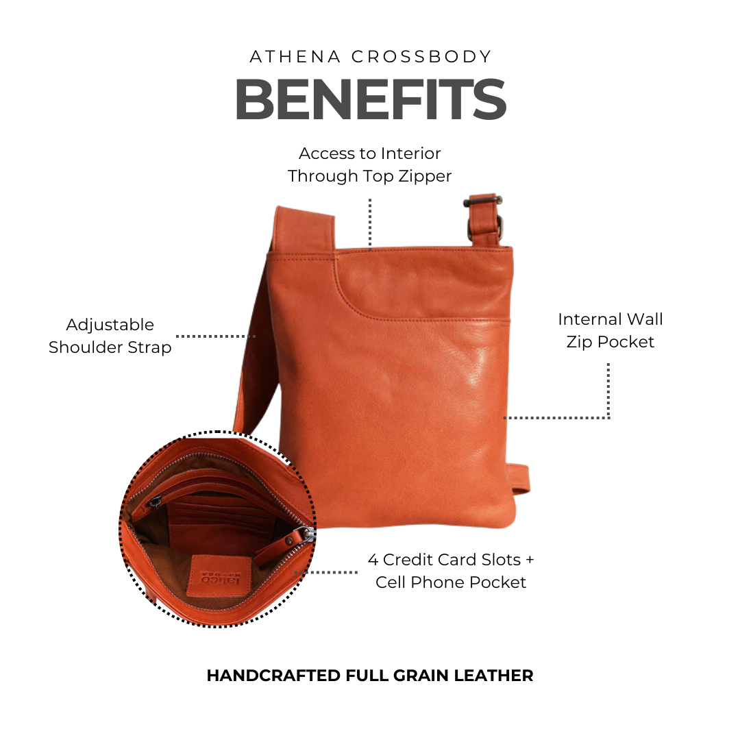 Athena Crossbody - Latico Leathers