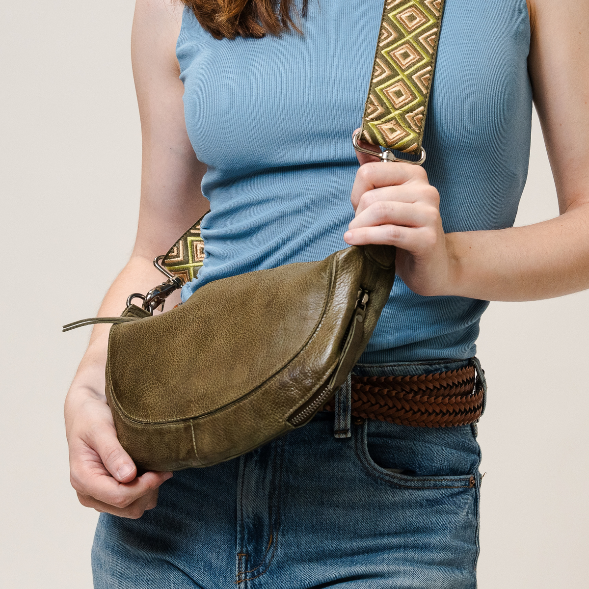 Crosby Leather Sling Bag