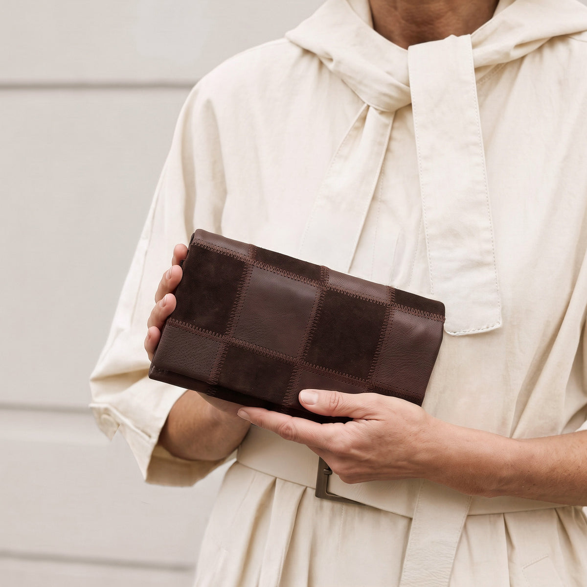 Eloise Suede Leather Wallet