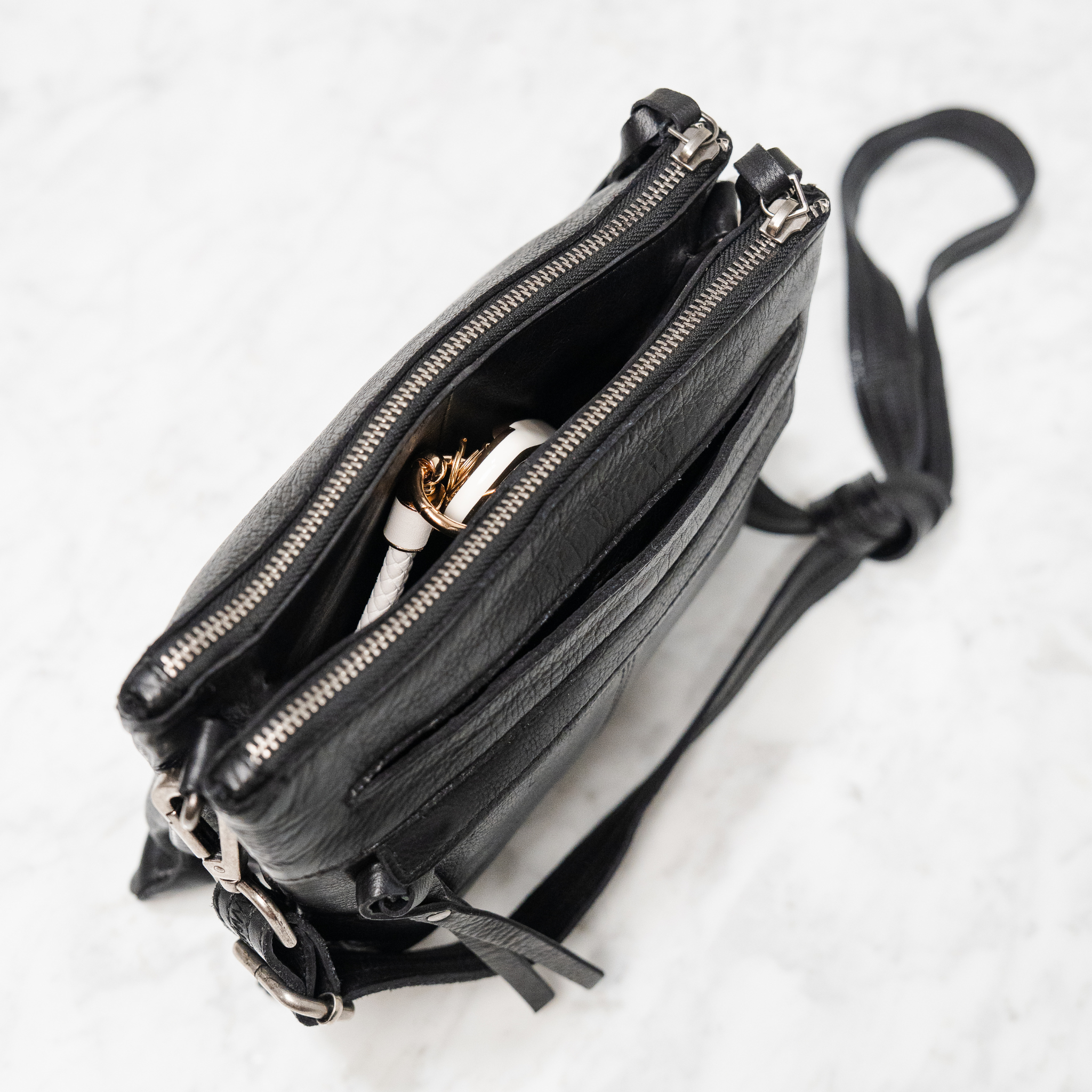 Jett Leather Crossbody