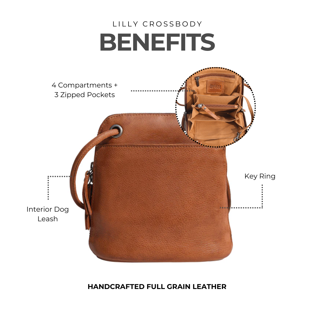 Lilly Crossbody - Latico Leathers