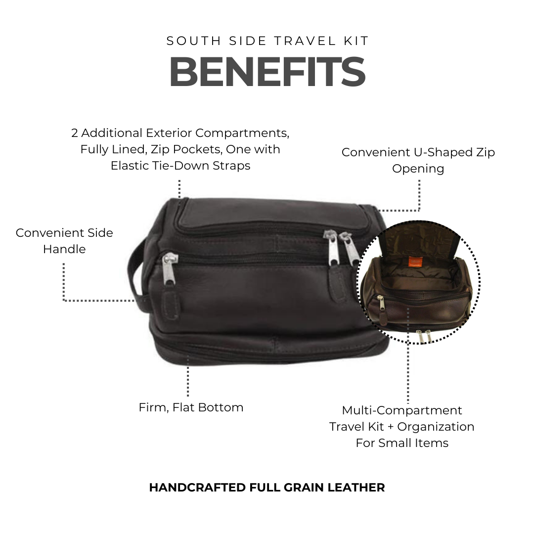 South Side Travel Kit - Latico Leathers