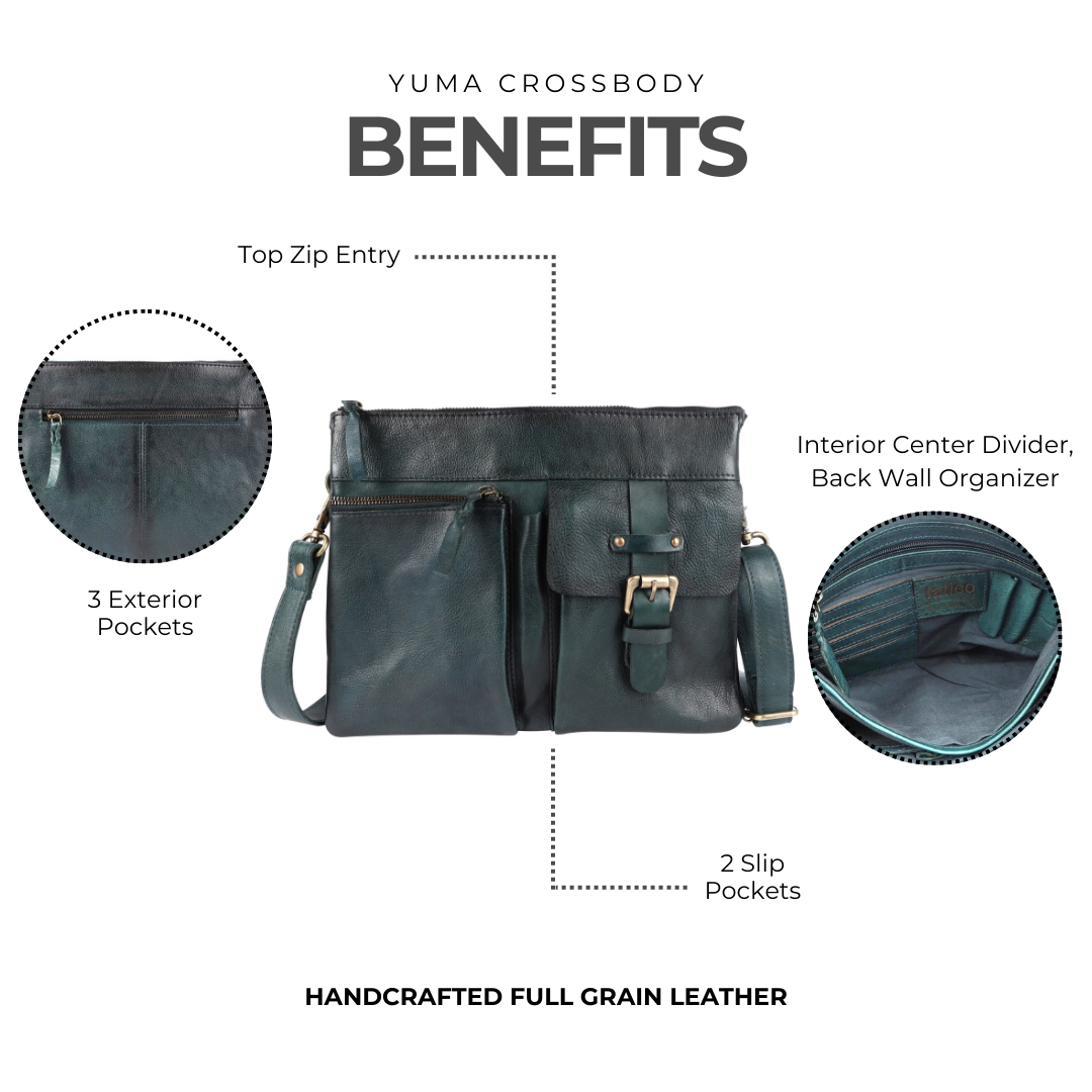 Yuma Crossbody - Latico Leathers