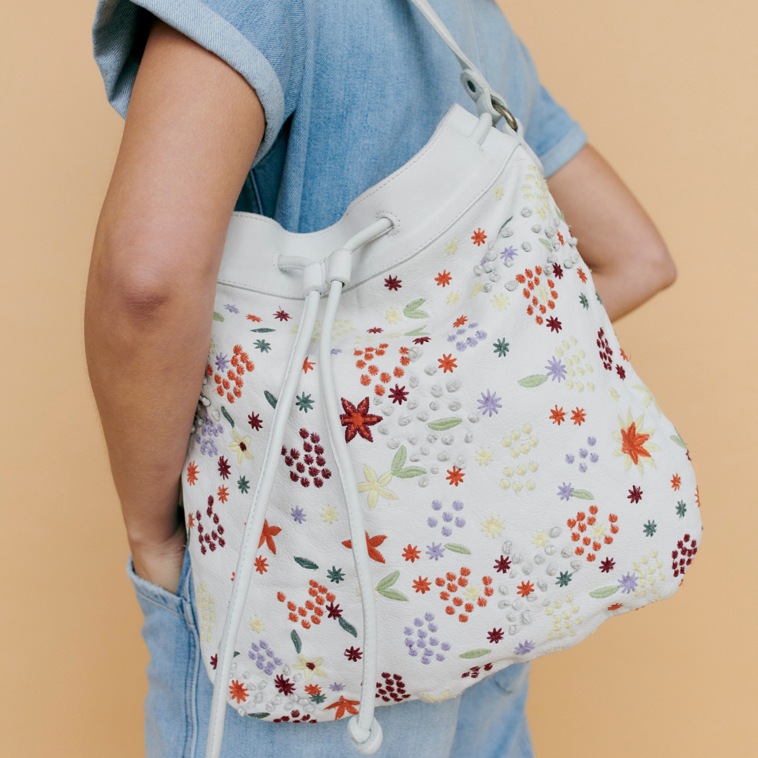 Meadow Leather Crossbody Bag Lg - Latico Leathers