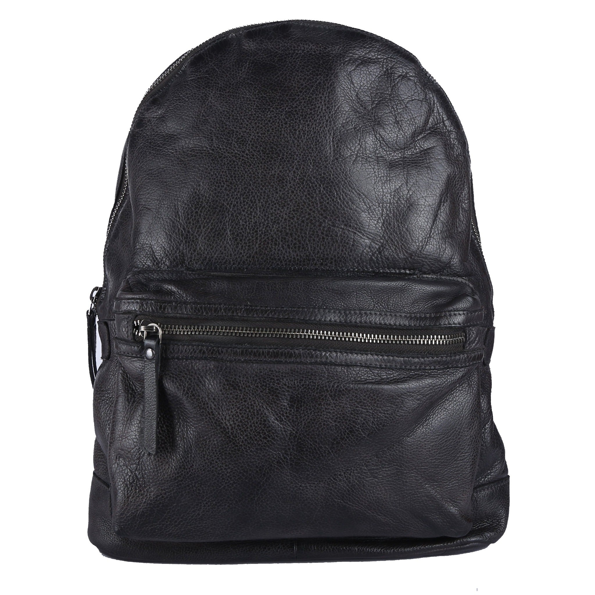 Faux Leather Backpack