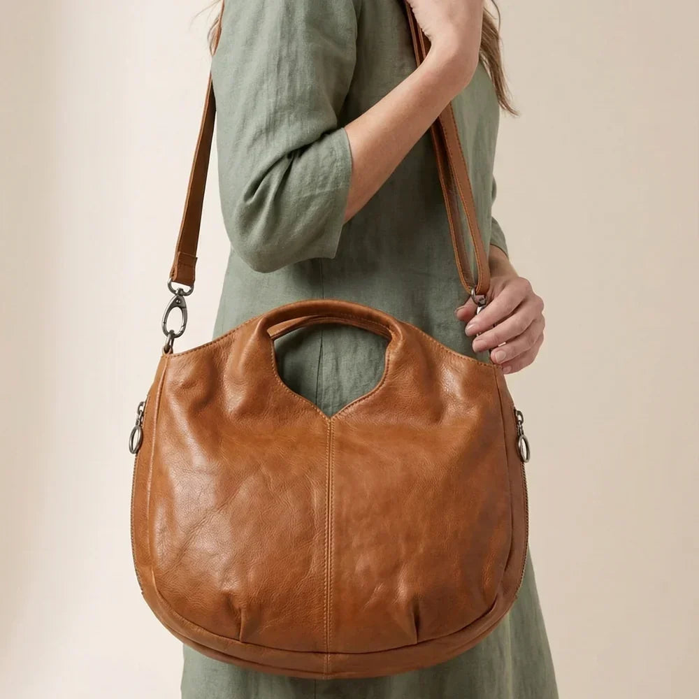 Darby Leather Crossbody Bag by Latico Leathers