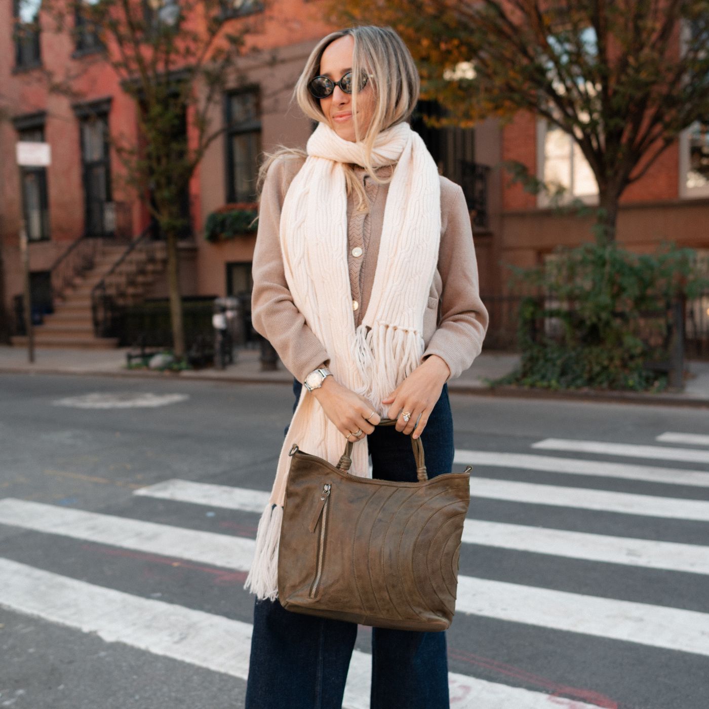 Brown Leather Handbags by Latico Leathers