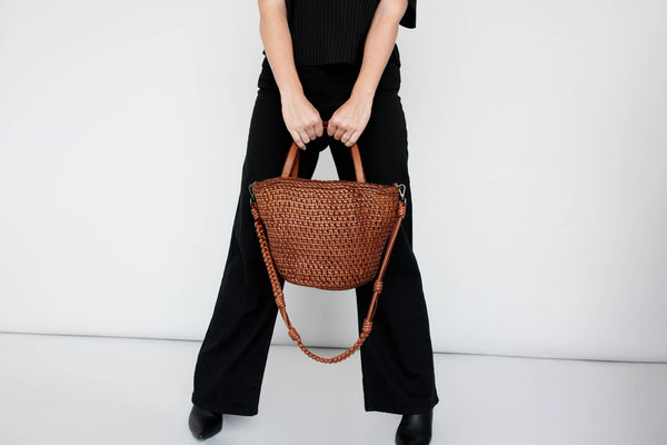 Introducing the  A'Mano Collection | Our New Woven Bags