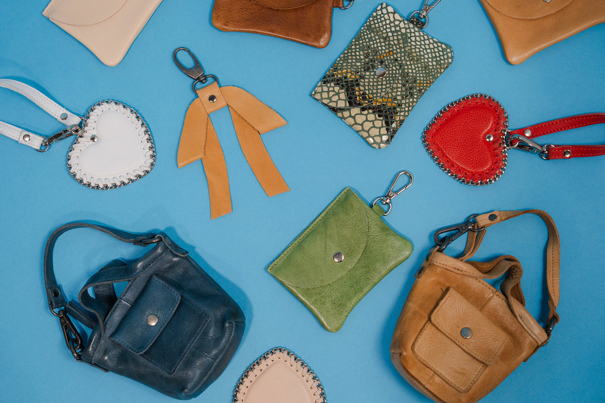 Walnut Ruby Leather Bag Accessories | Latico Leathers