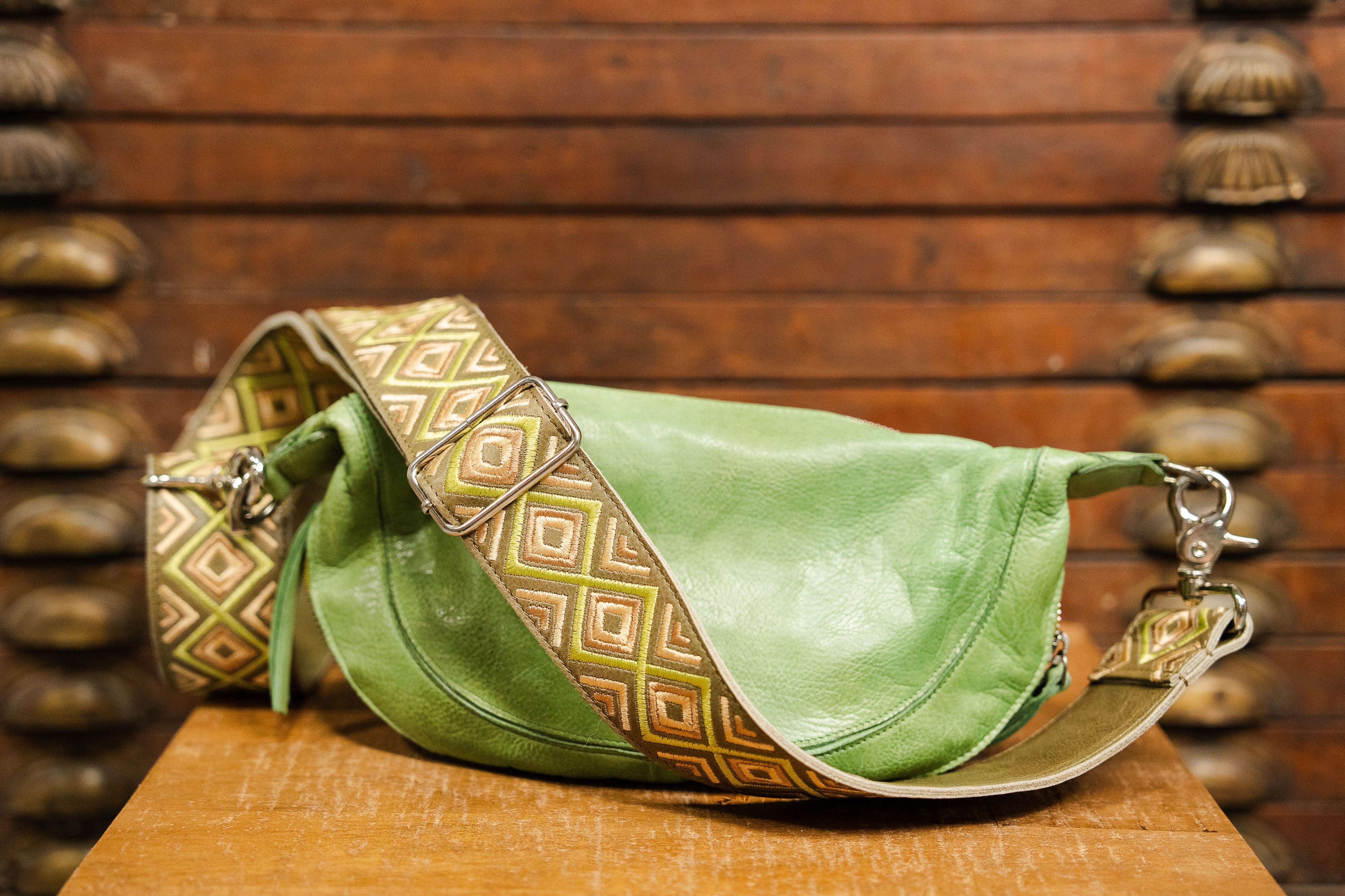 Grass full-grain leather tote bag – Latico Leathers