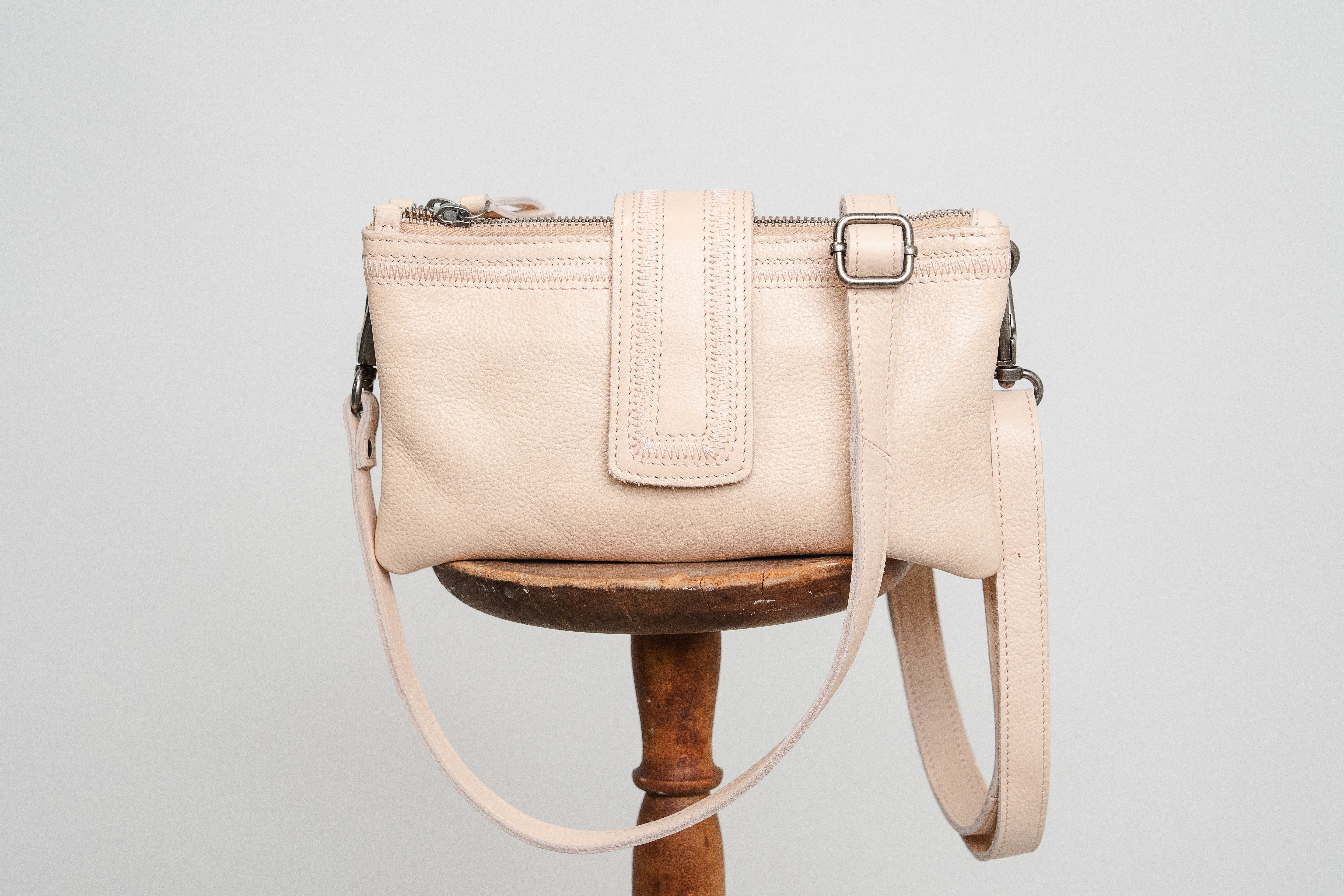 Rosa full-grain leather crossbody bag – Latico Leathers