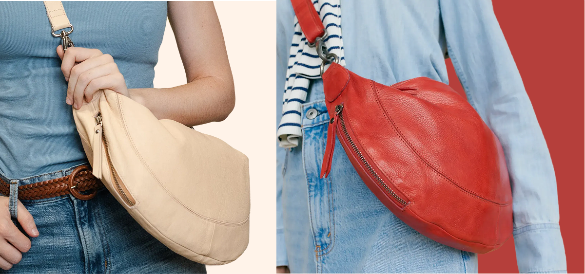 Red & Rosa Leather Bags