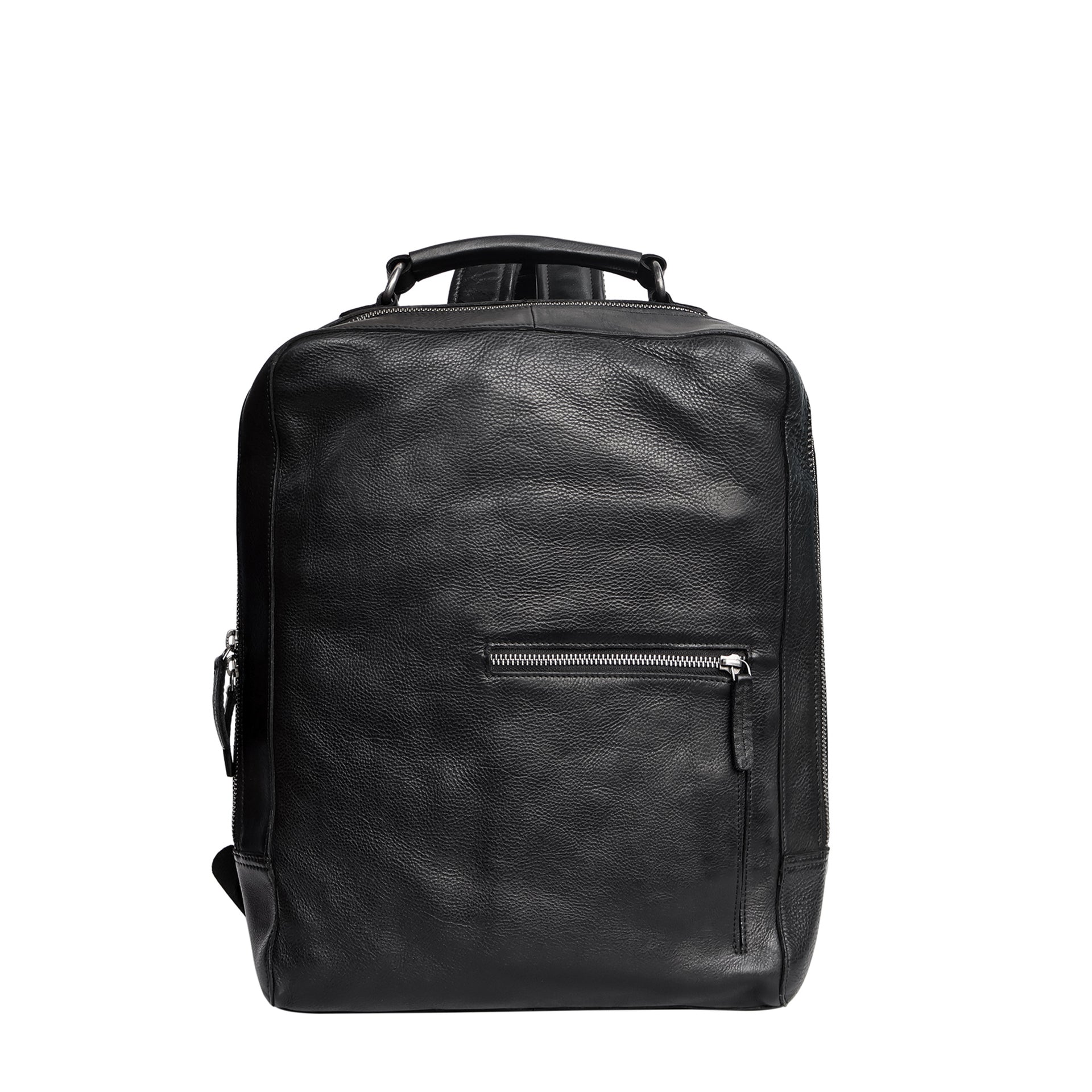 Full-Grain Leather | McKinney Leather Backpack | Black | Women's