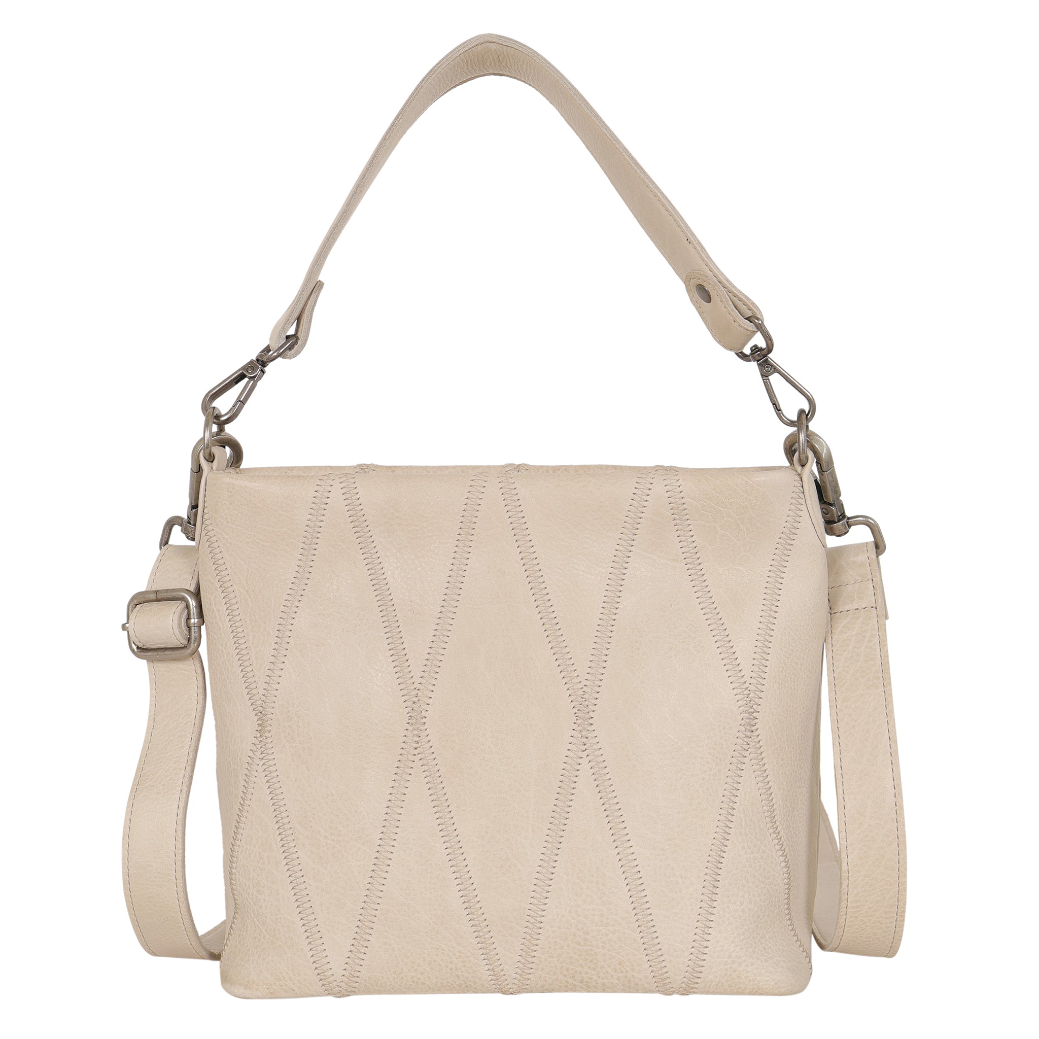 「sckng.w 」la basic IVY Ivy Diamond Leather Crossbody Bag