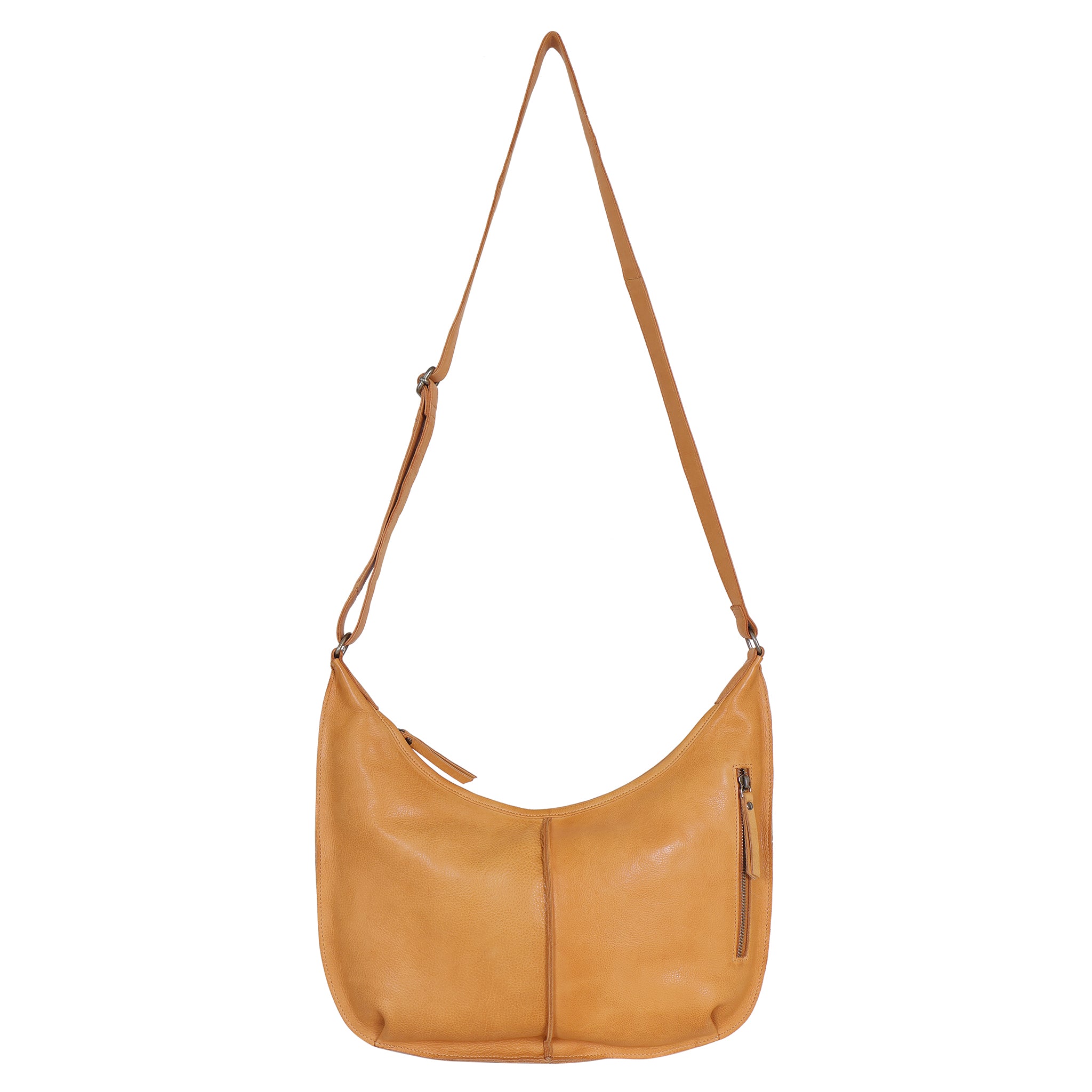 Buy the Jackson Leather Crossbody Bag | Slouchy Design