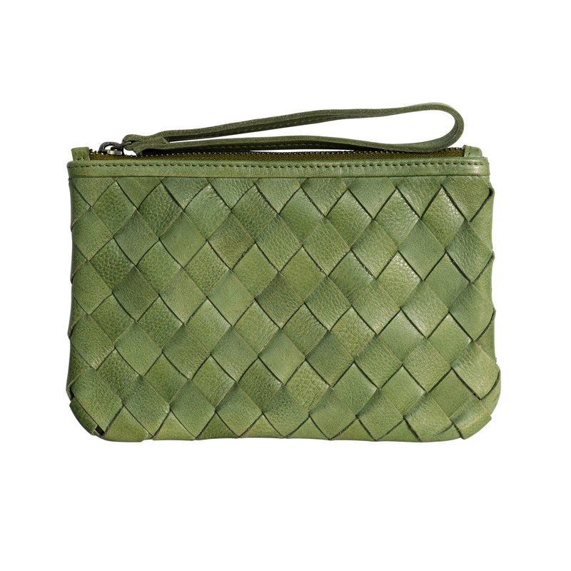 Viaduct Clutch - Olive - Funky Gifts NZ