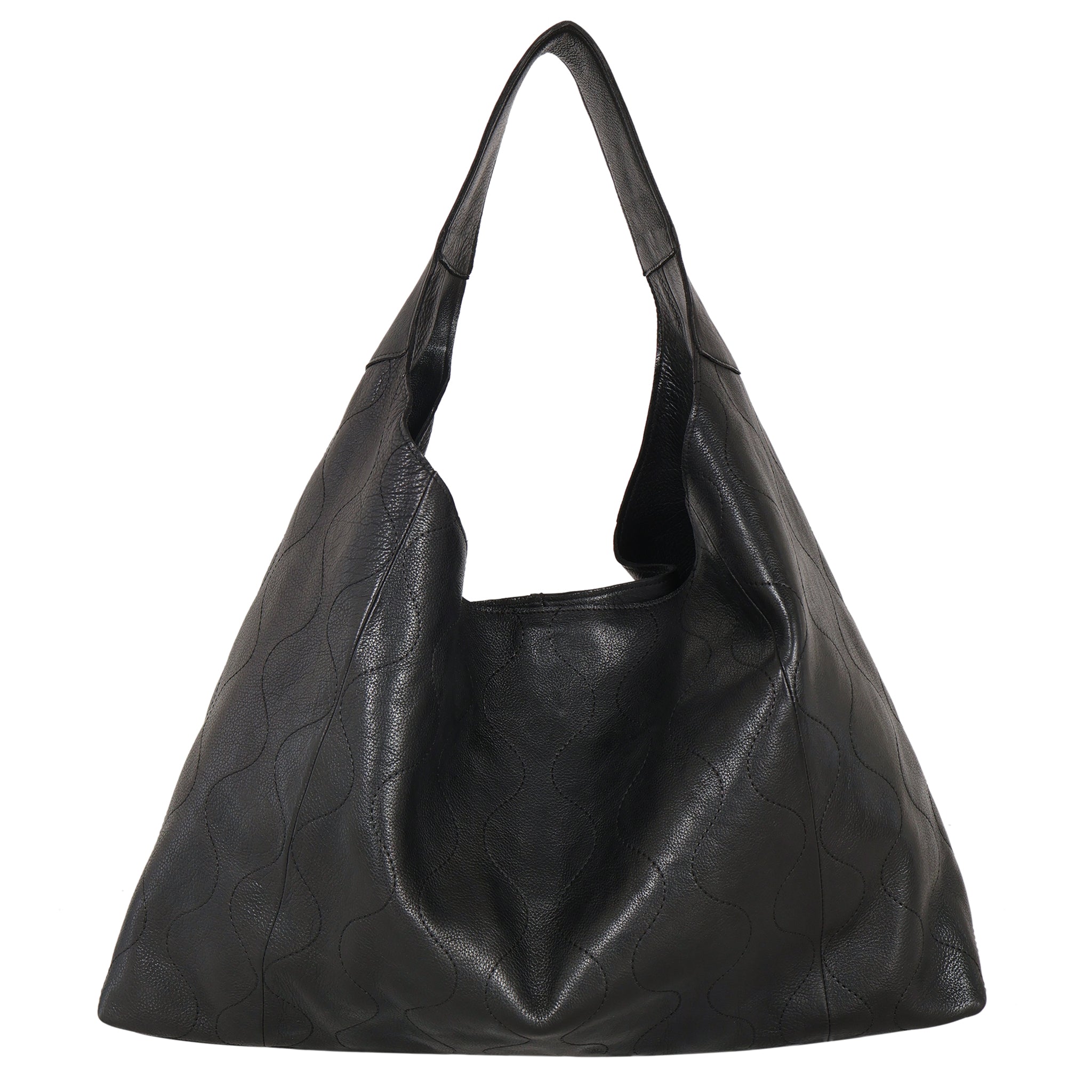 Lindsey Groovy Swirl Leather Tote | Fits 13