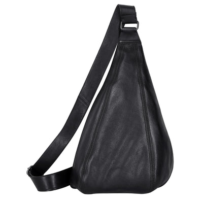 Hippie Small Handcrafted Leather Sling Bag - Cognac // Latico Leathers
