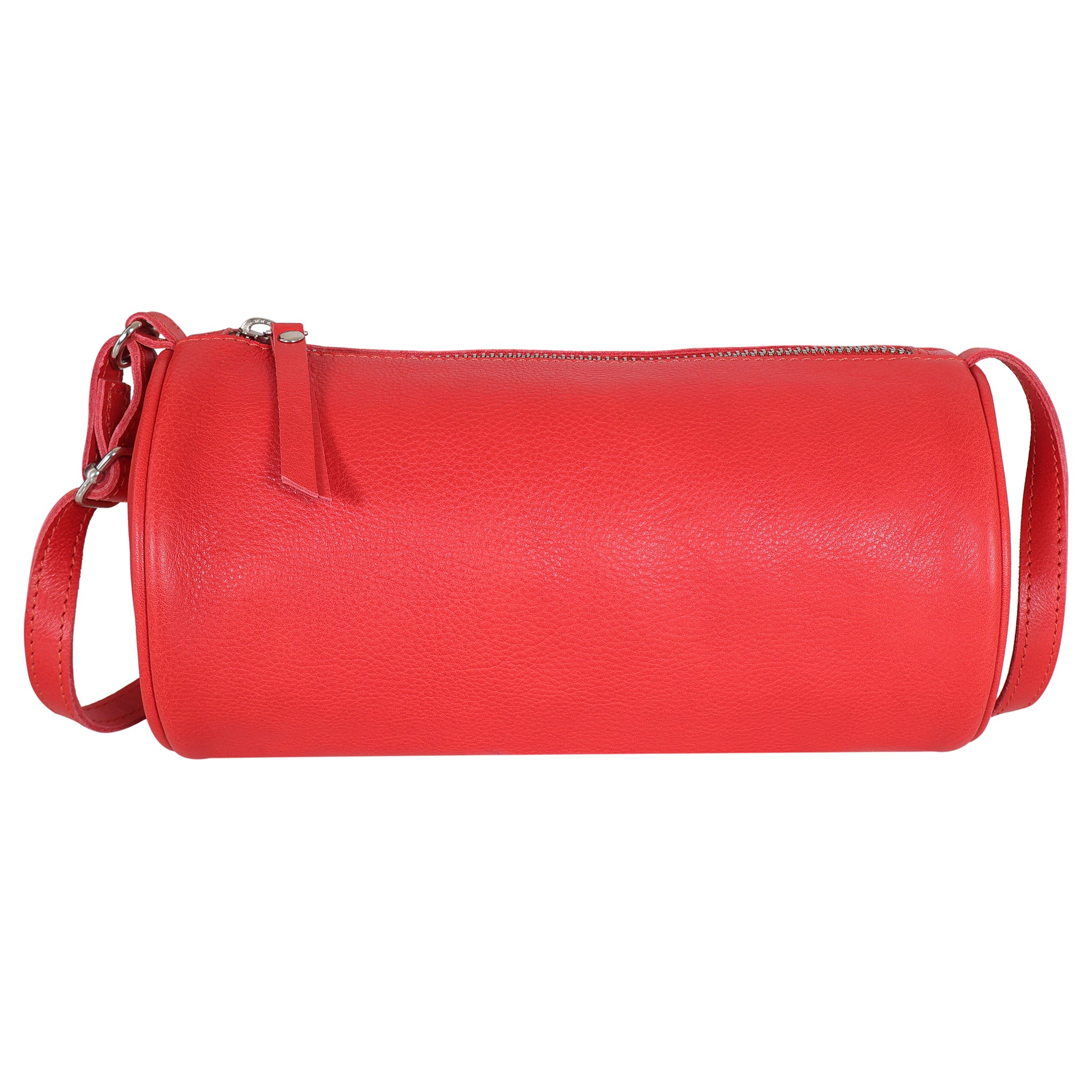 Prite Leather Crossbody Bag For Women | Minimalist Cylinder