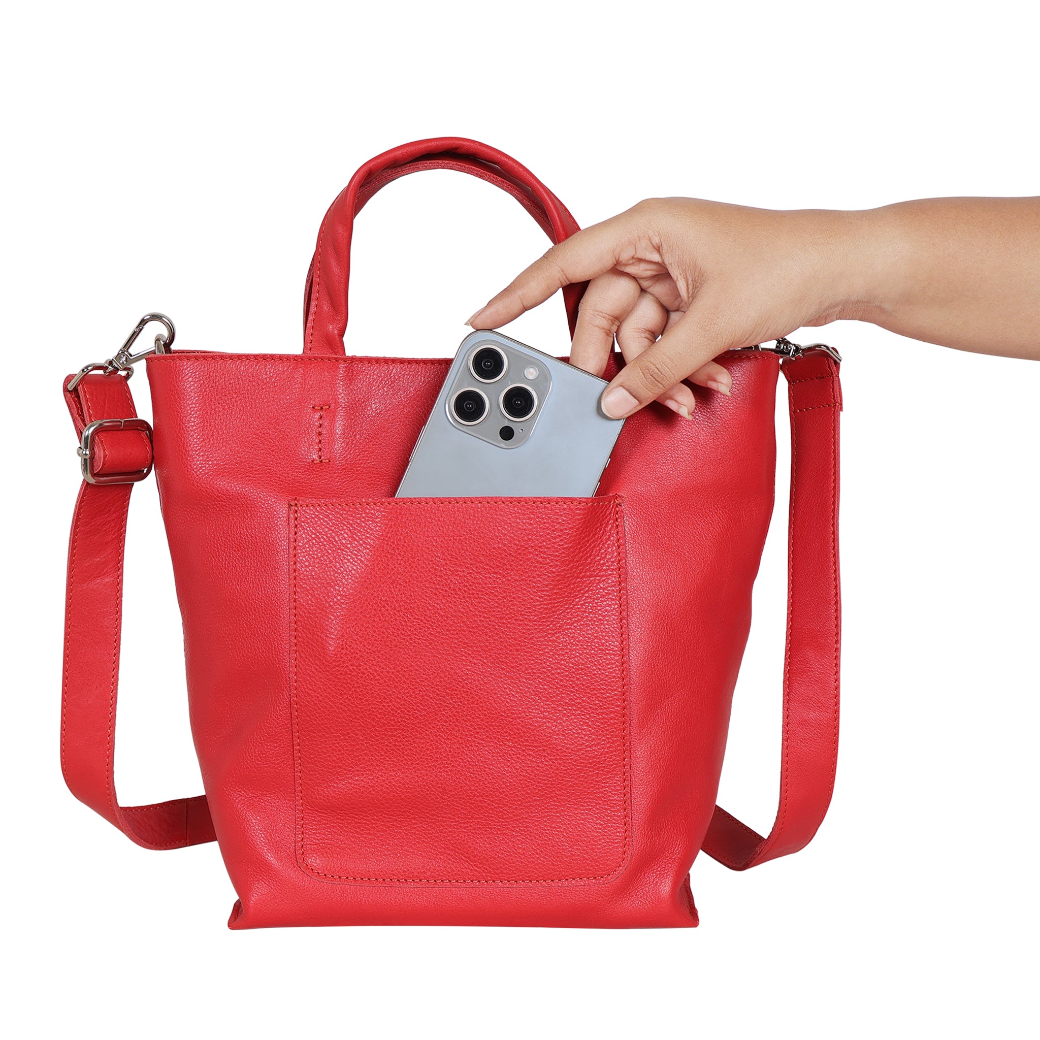 Fiona Leather Crossbody