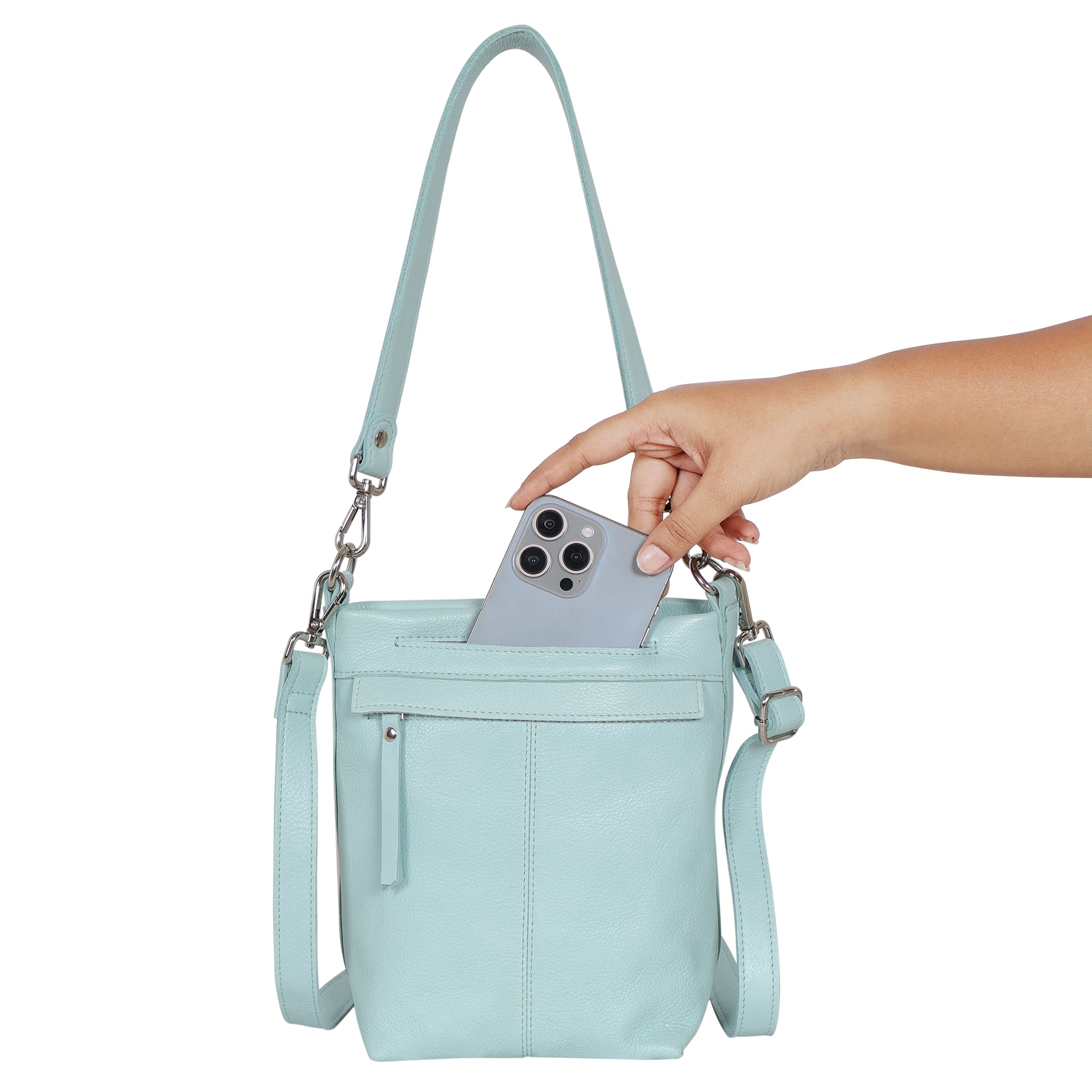 Fran Leather Crossbody