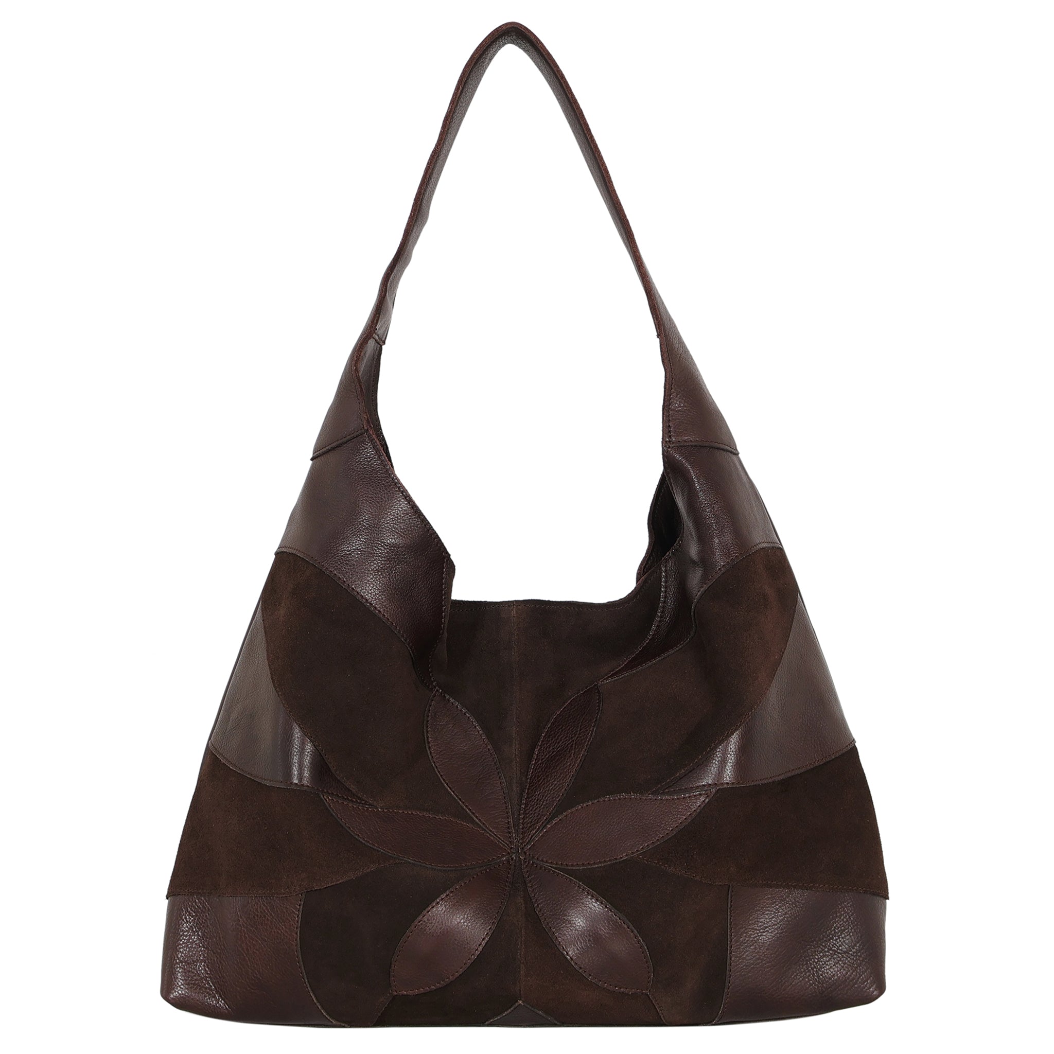Petite Lindsey Suede Leather Shoulder Bag