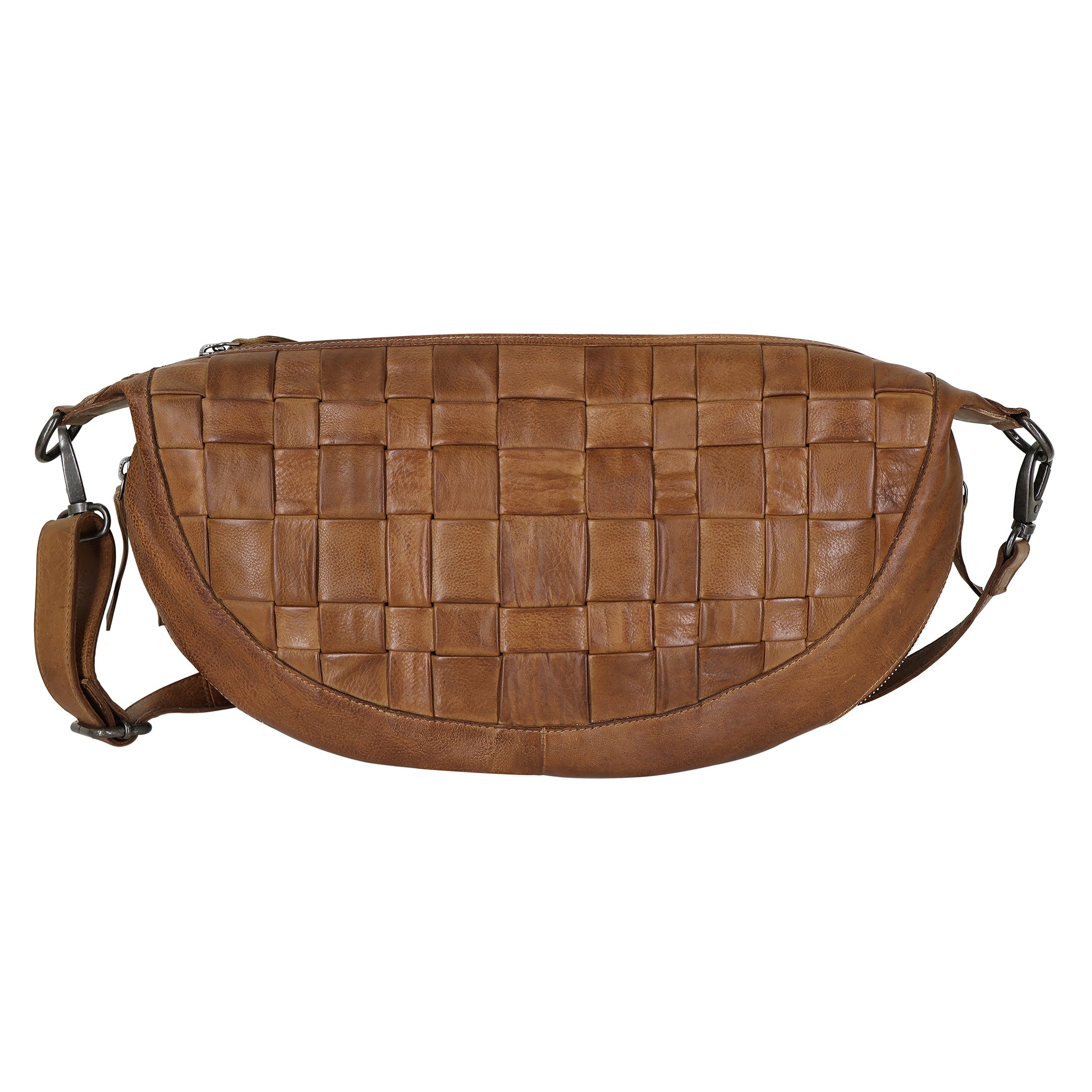 バッグ LEATHER MINI SHOULDER BROWN LATIGO Layla Crossbody