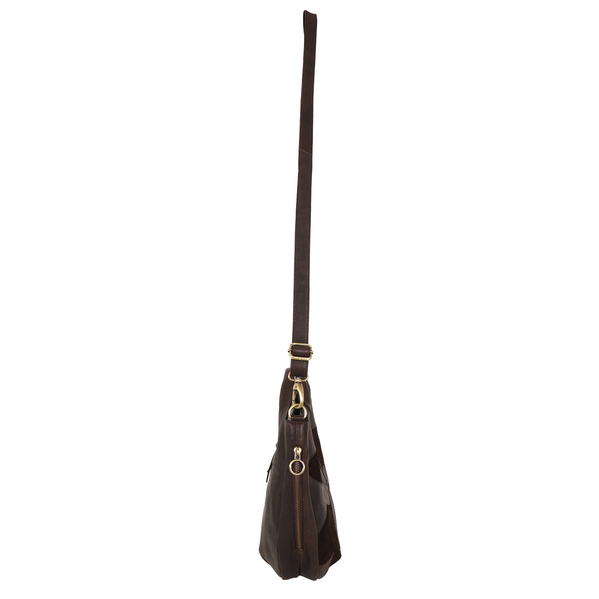 Darby Suede Leather Crossbody Bag