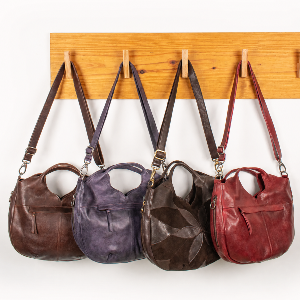 Darby Suede Leather Crossbody Bag