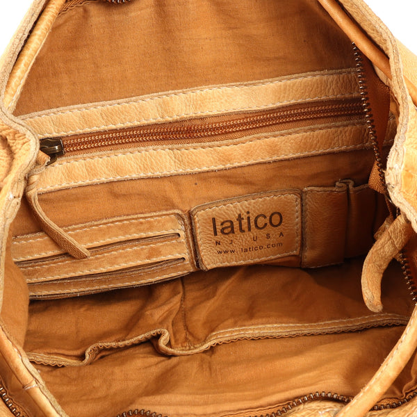 Latico Leather Tour Bag Duffel 7701 Black